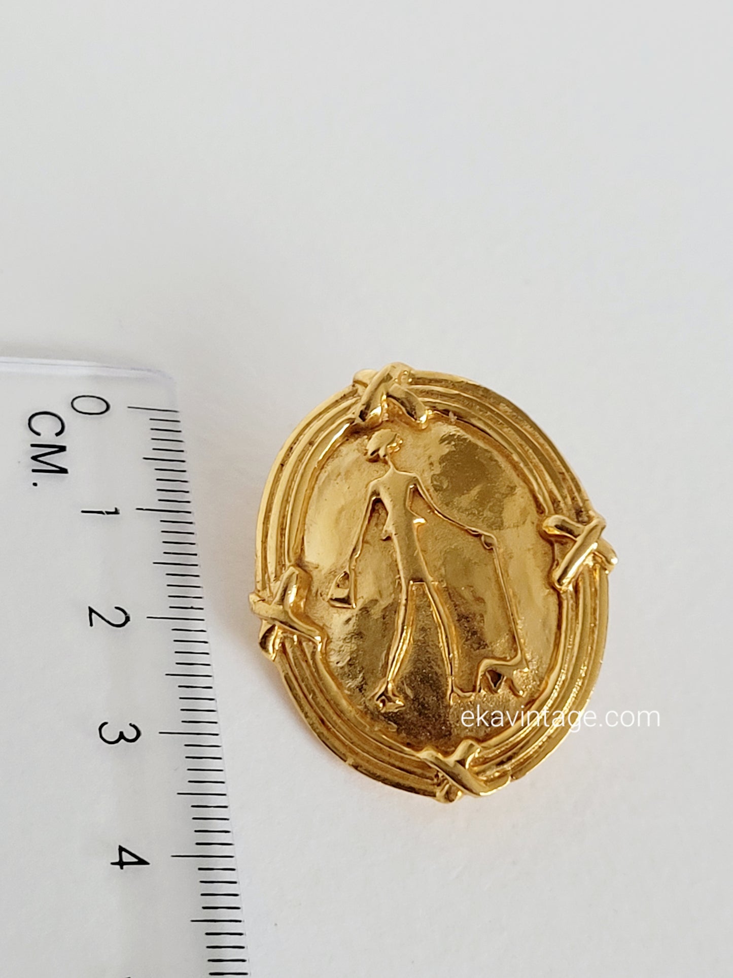 Ines de la Fressange - broche vintage