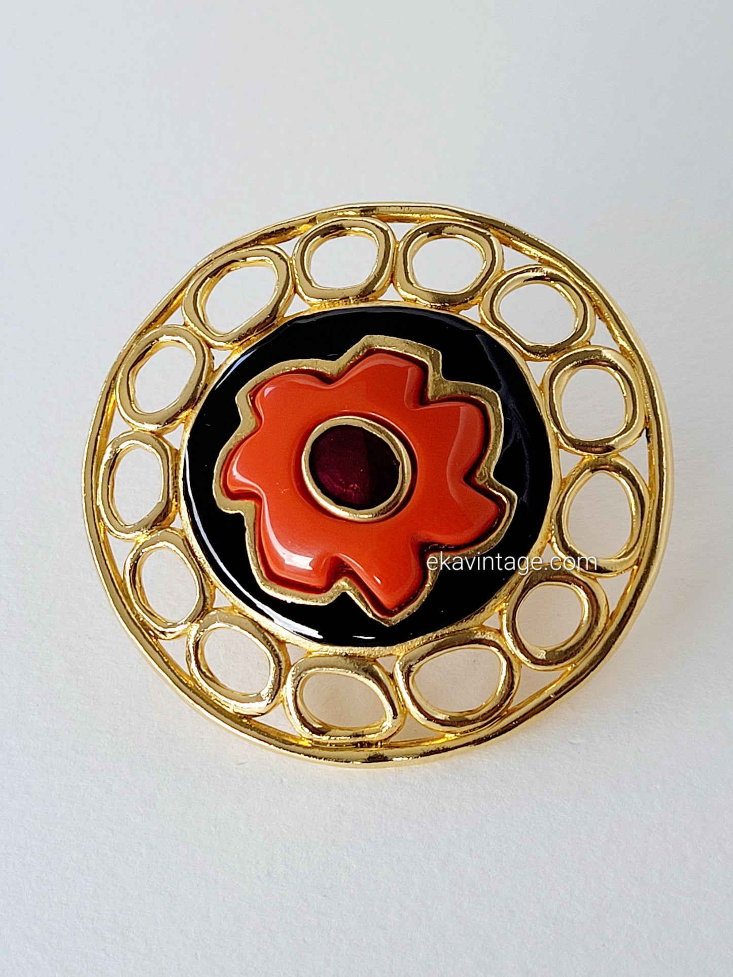 Guy Laroche - Grande broche vintage