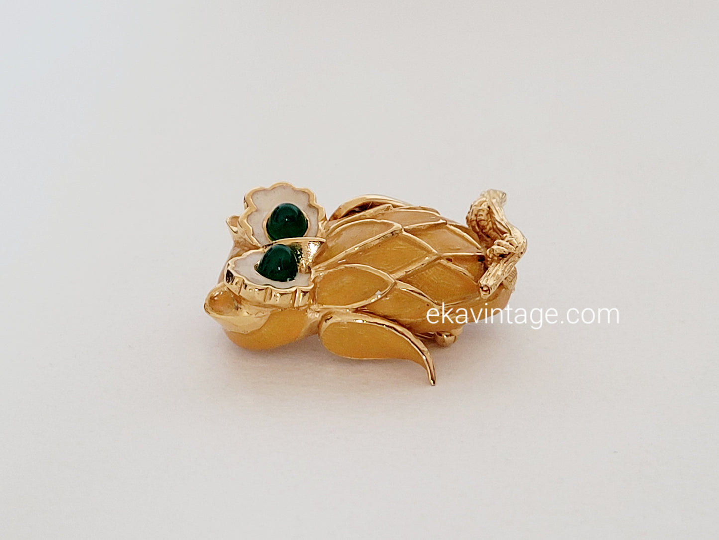Carven - Broche vintage chouette