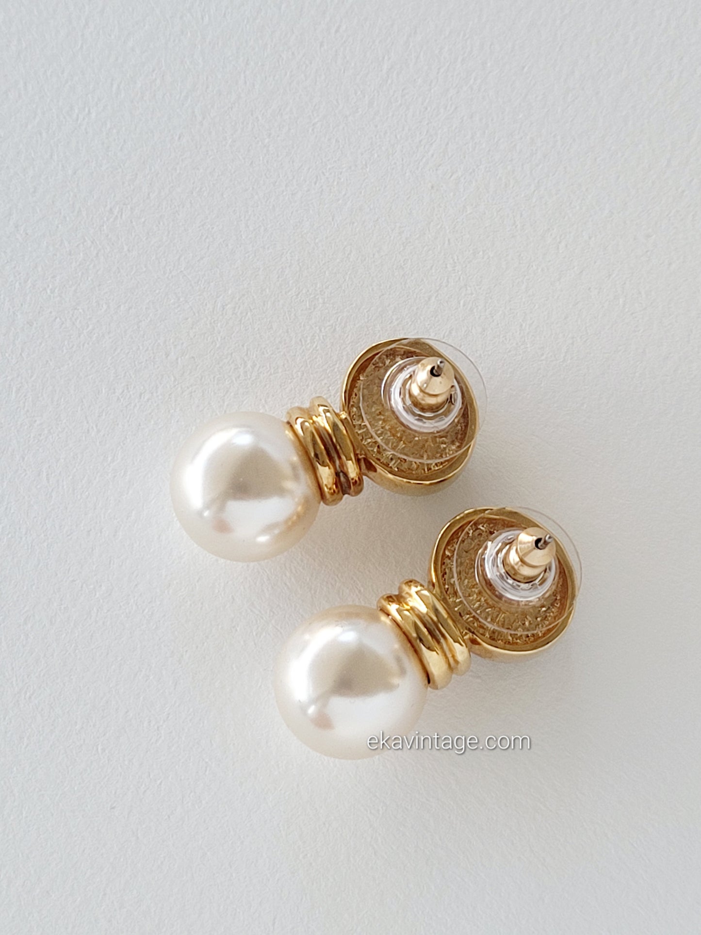 Cabouchon-Boucles d'oreilles vintage