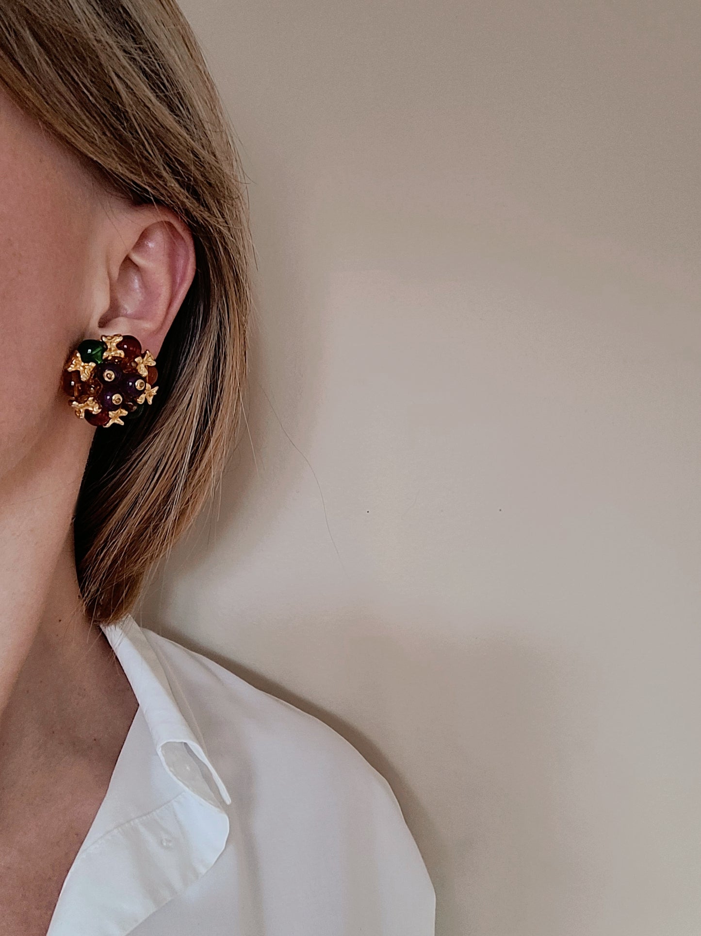 Boucles d'oreilles vintage