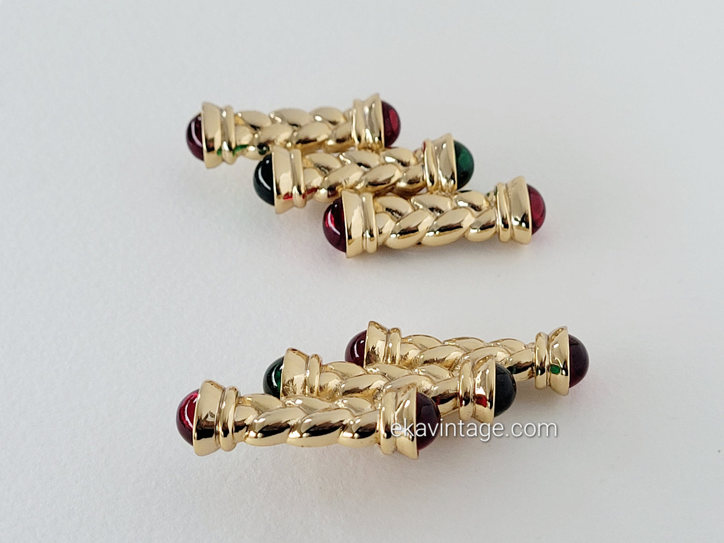 Helena Rubinstein - Boucles d'oreilles vintage