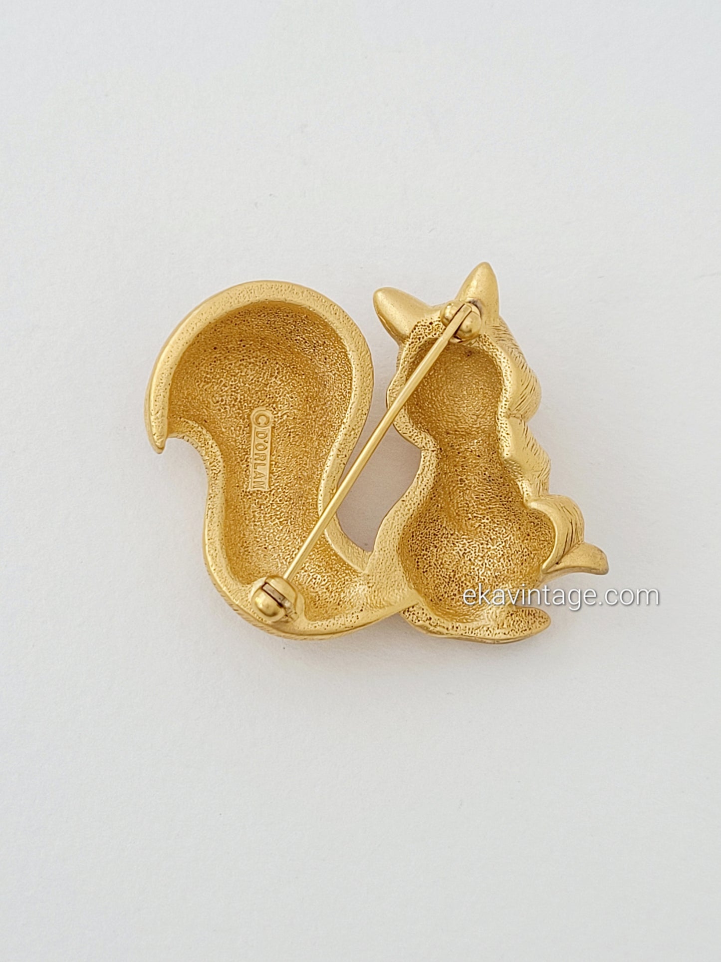 D'orlan - Broche vintage Écureuil