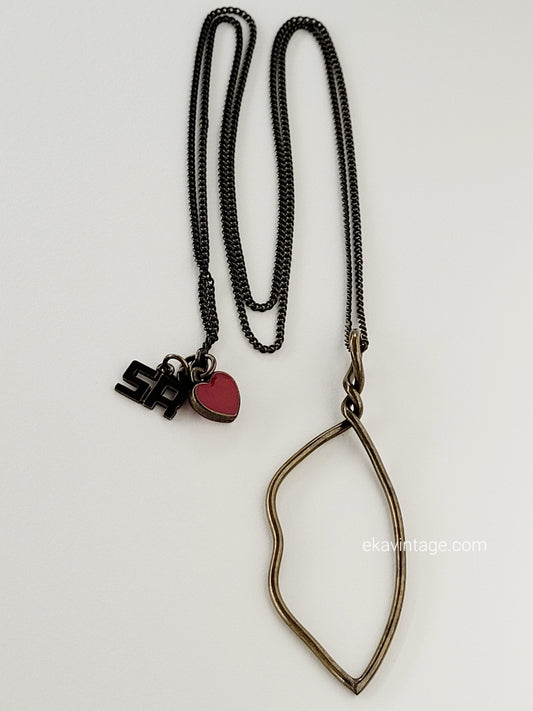 Sonia Rykiel - Collier vintage bouche