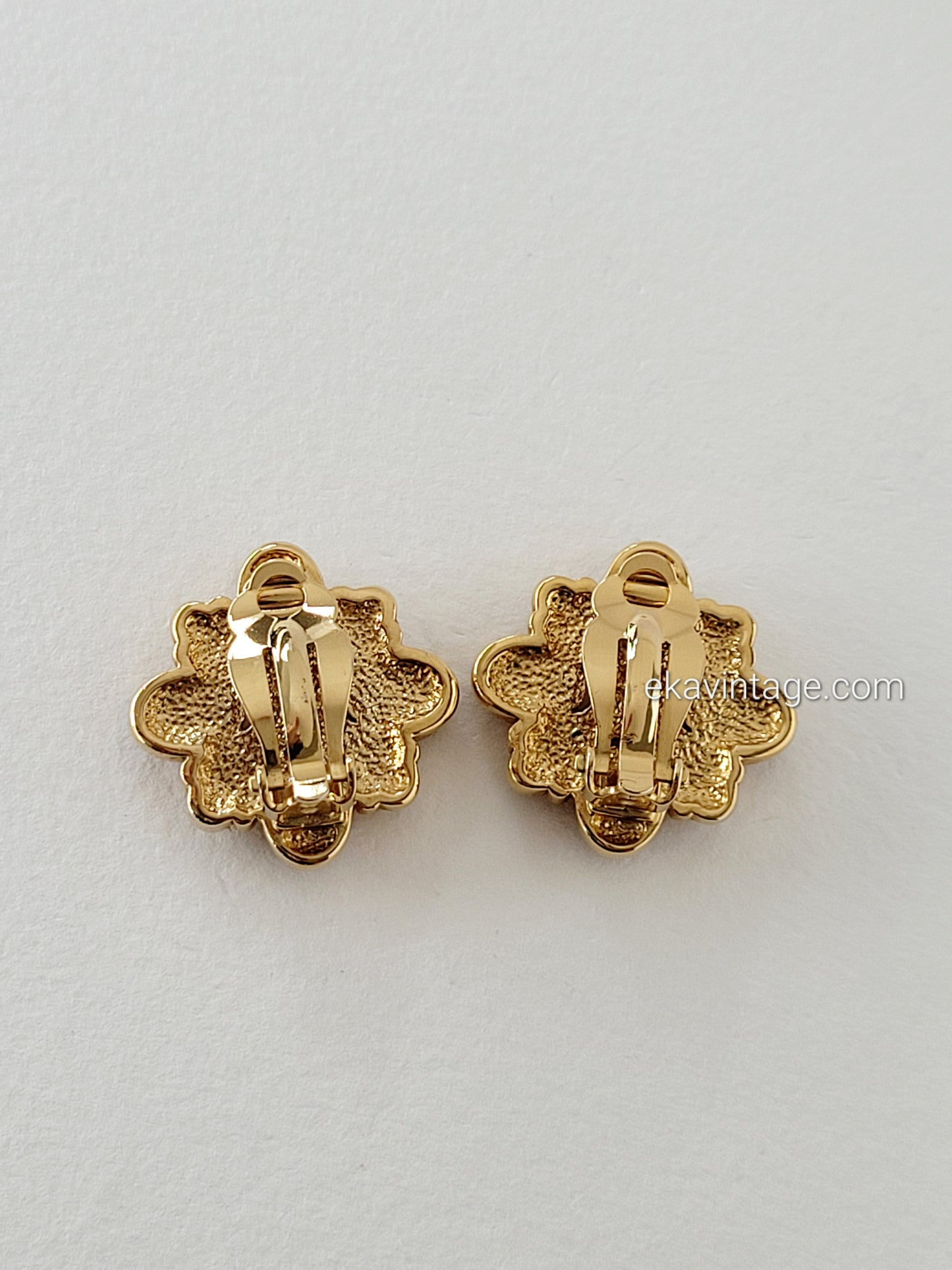 Cabouchon - Boucles d'oreilles vintage