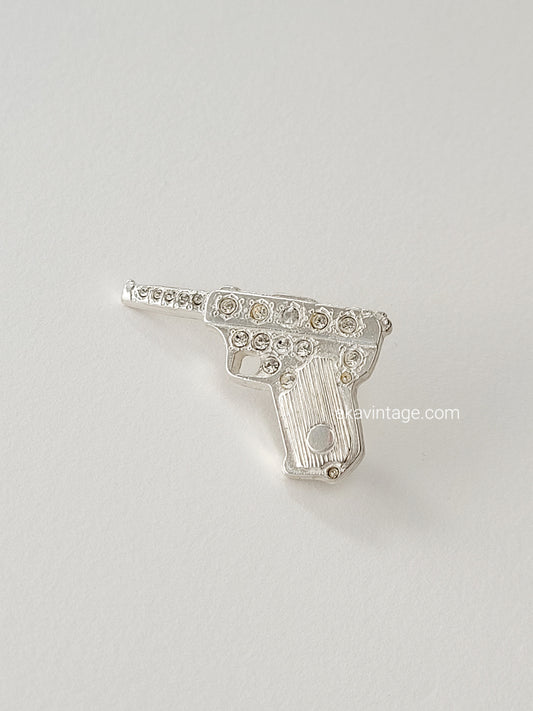 Yves Saint Laurent - Pin's revolver vintage