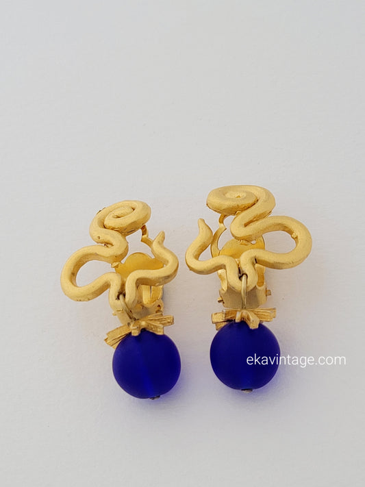 Cécile et Jeanne - Boucles d'oreilles pendantes