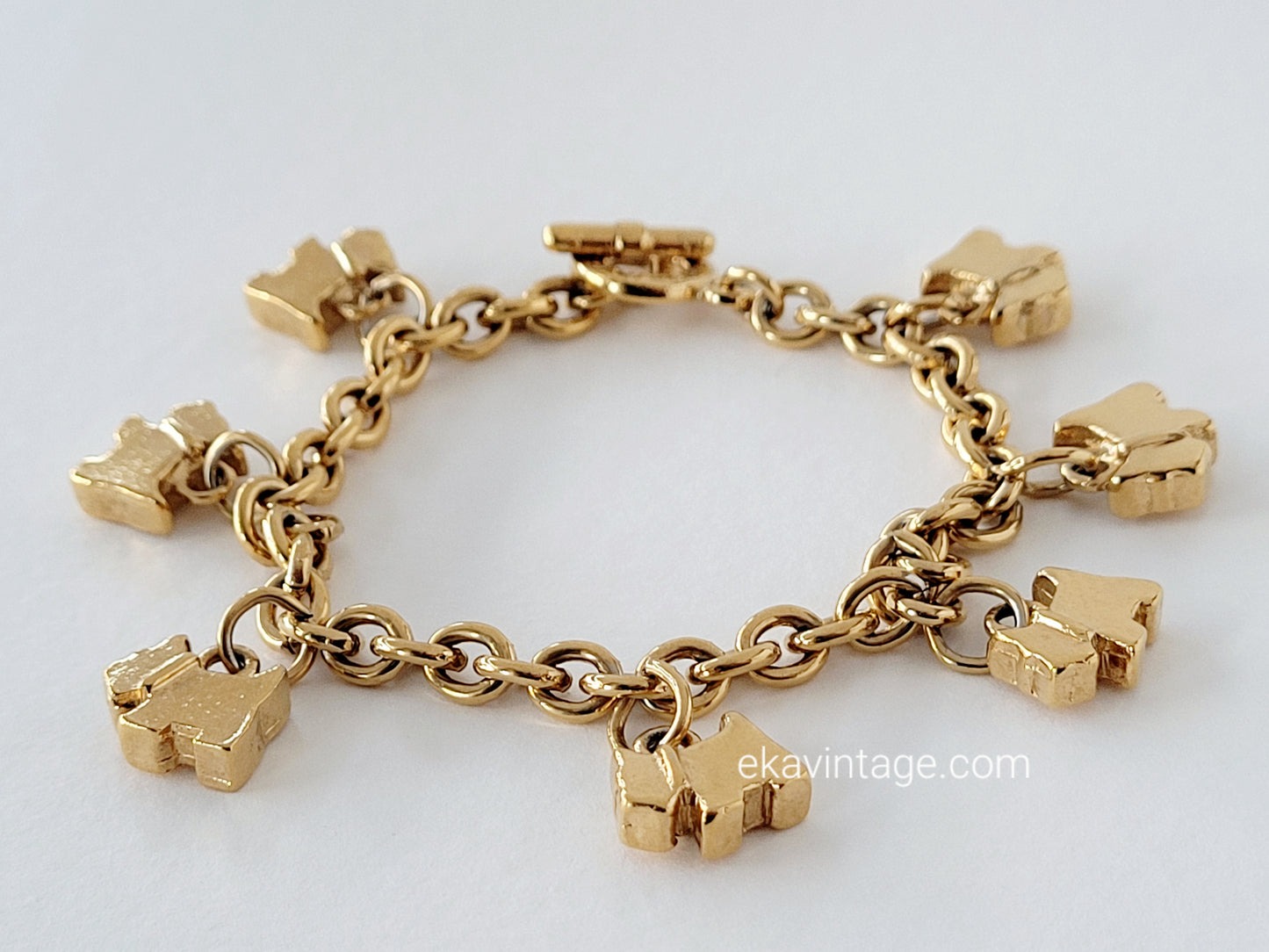 Bracelet vintage Agatha Paris Scottie