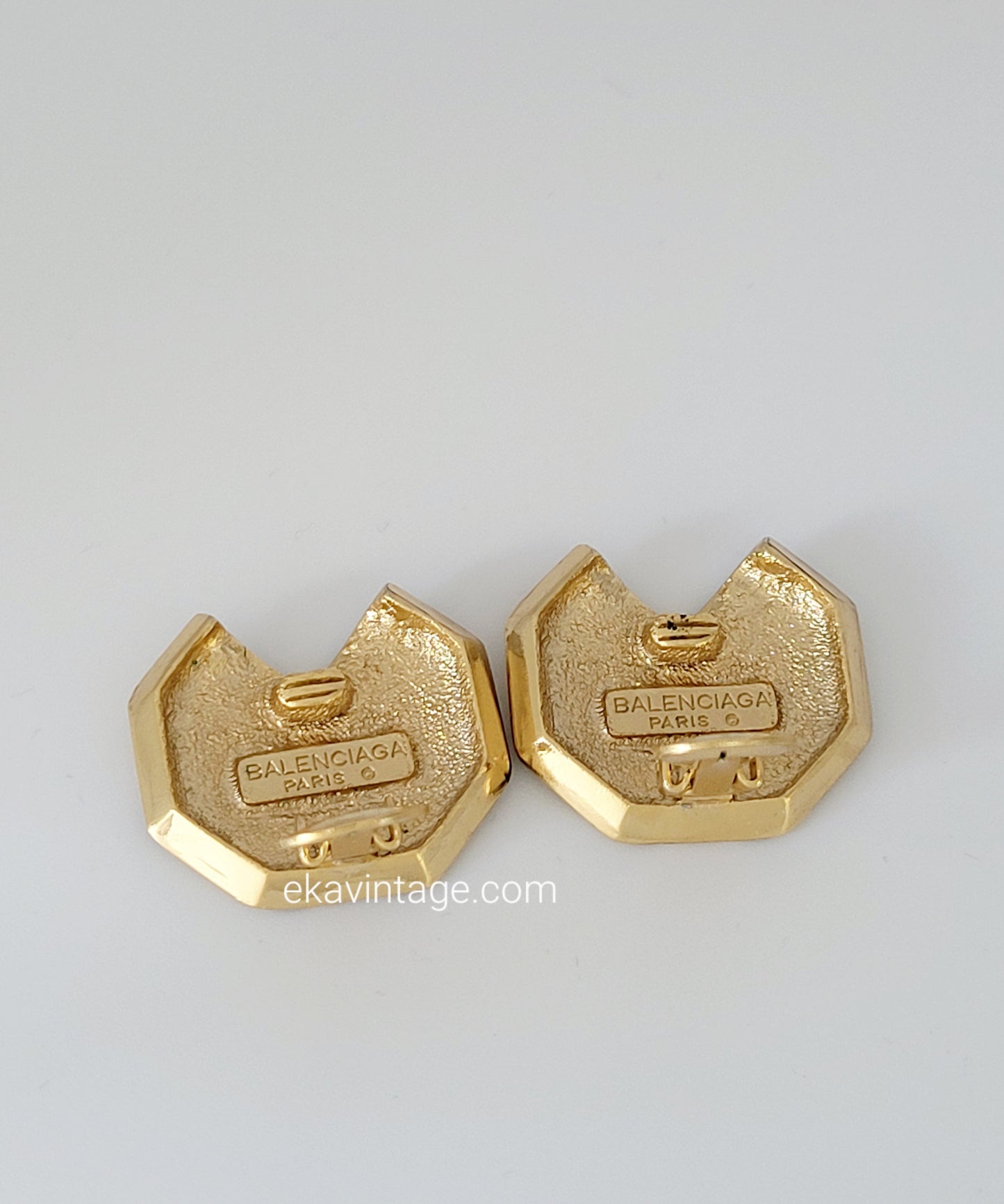 Balenciaga Paris  - Boucles d'oreilles vintage