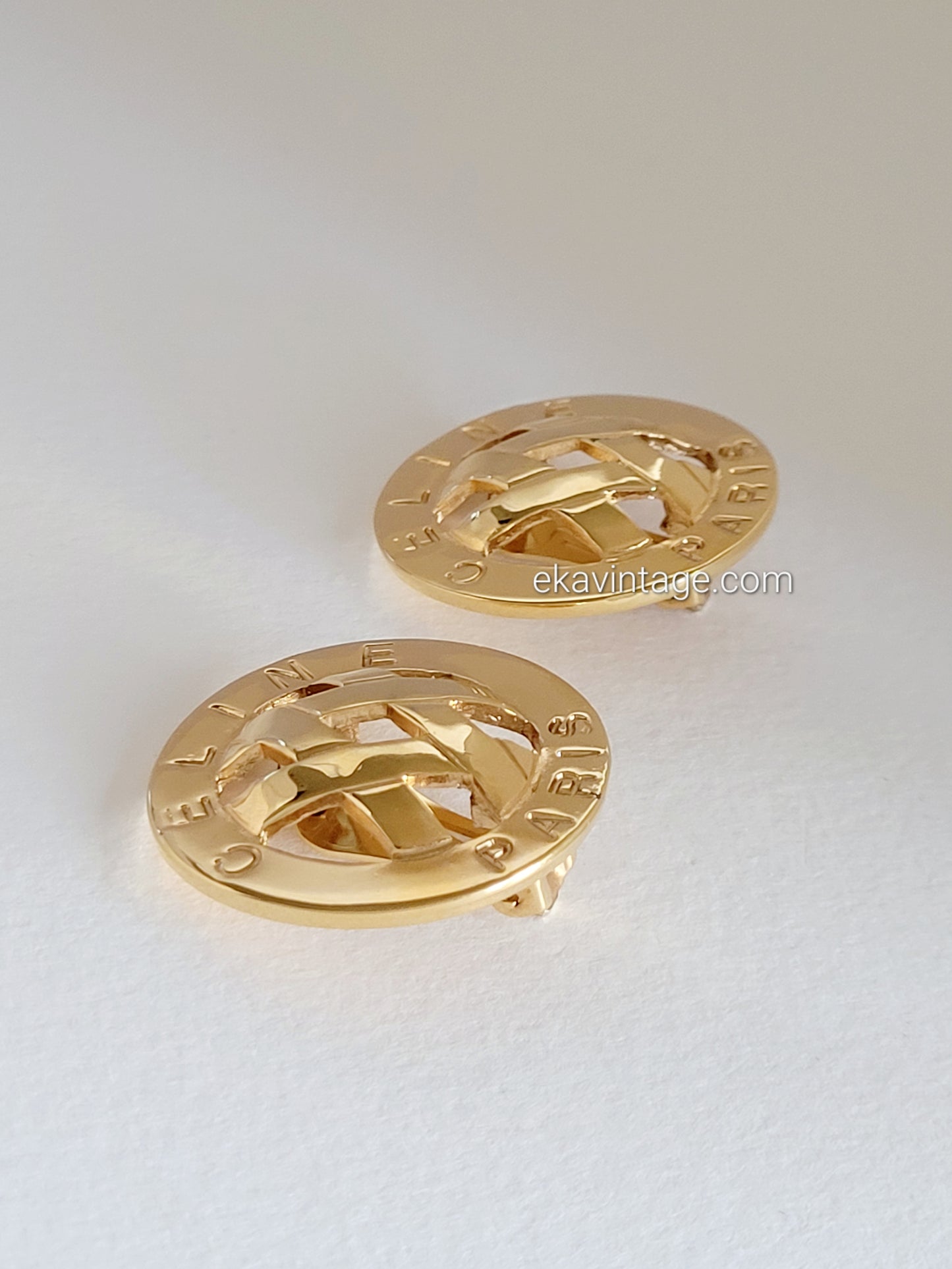Céline Paris - Boucles d'oreilles vintage