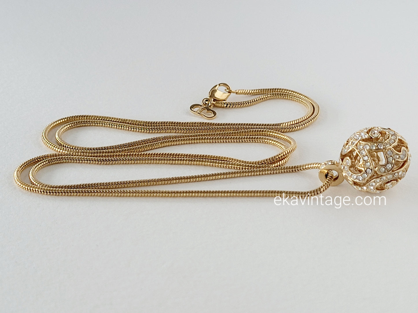 Christian Dior - Sautoir vintage - Boule