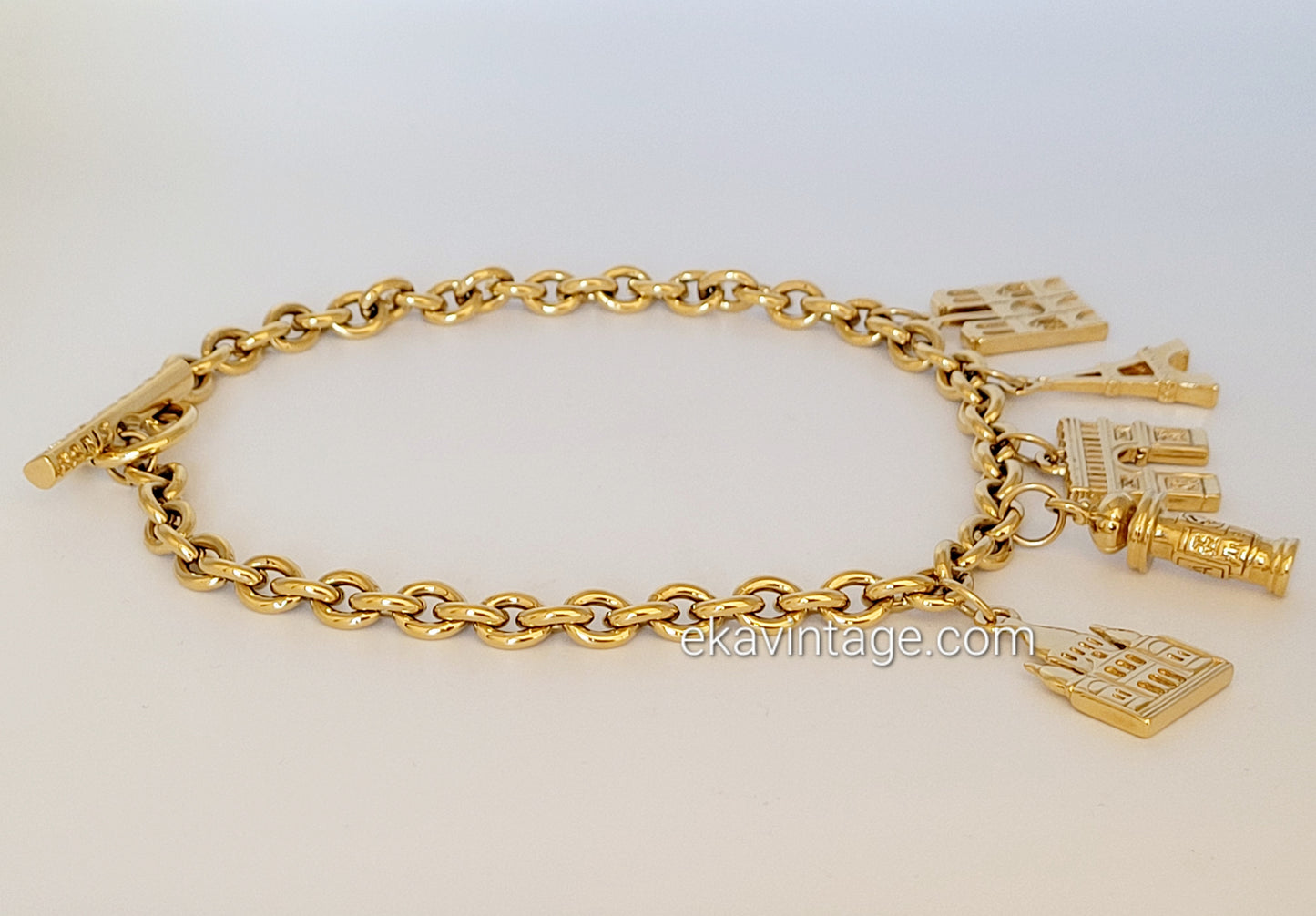 Agatha - Collier cinq breloques Paris