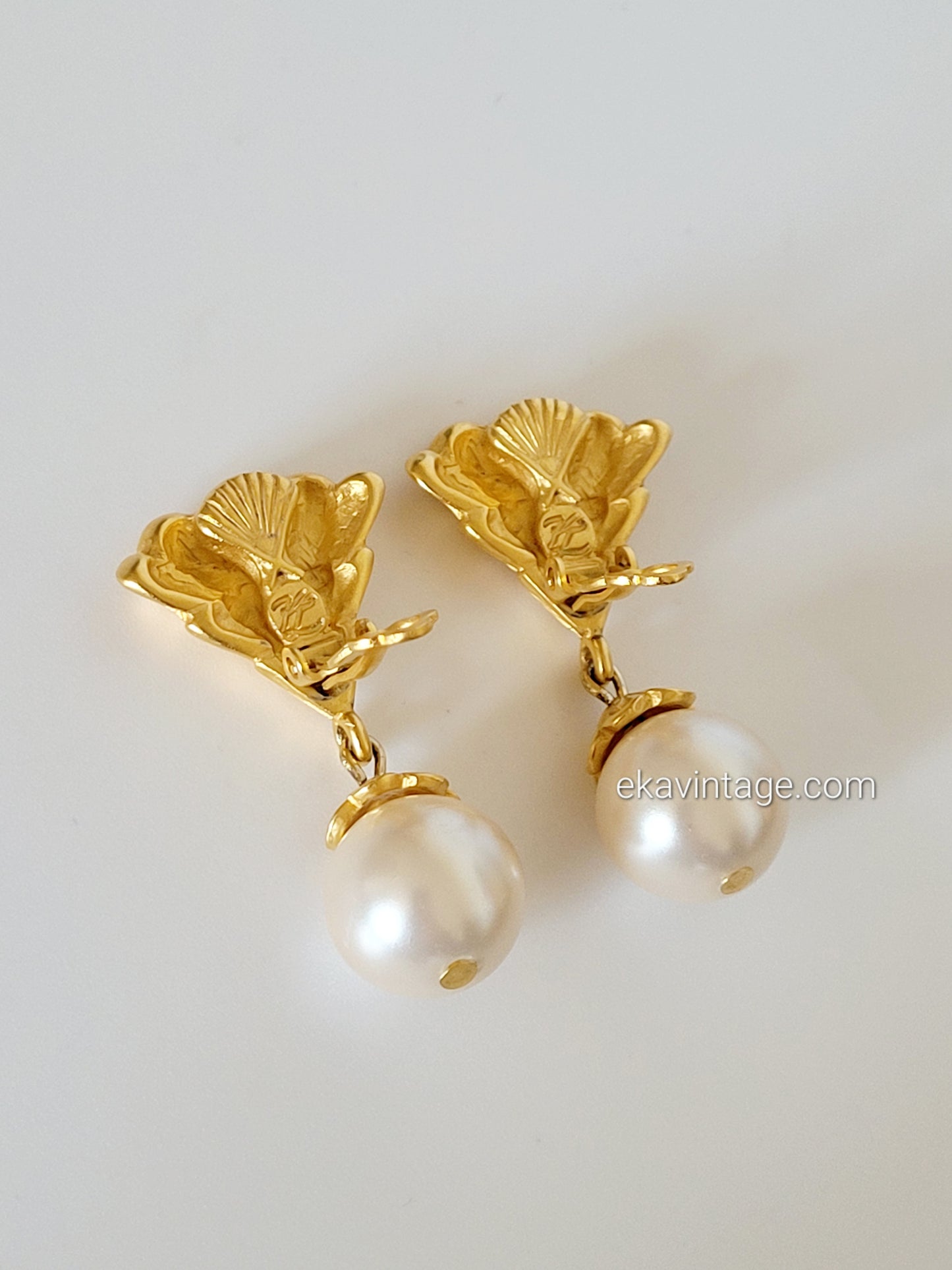 Karl Lagerfeld - Boucles d'oreilles vintage