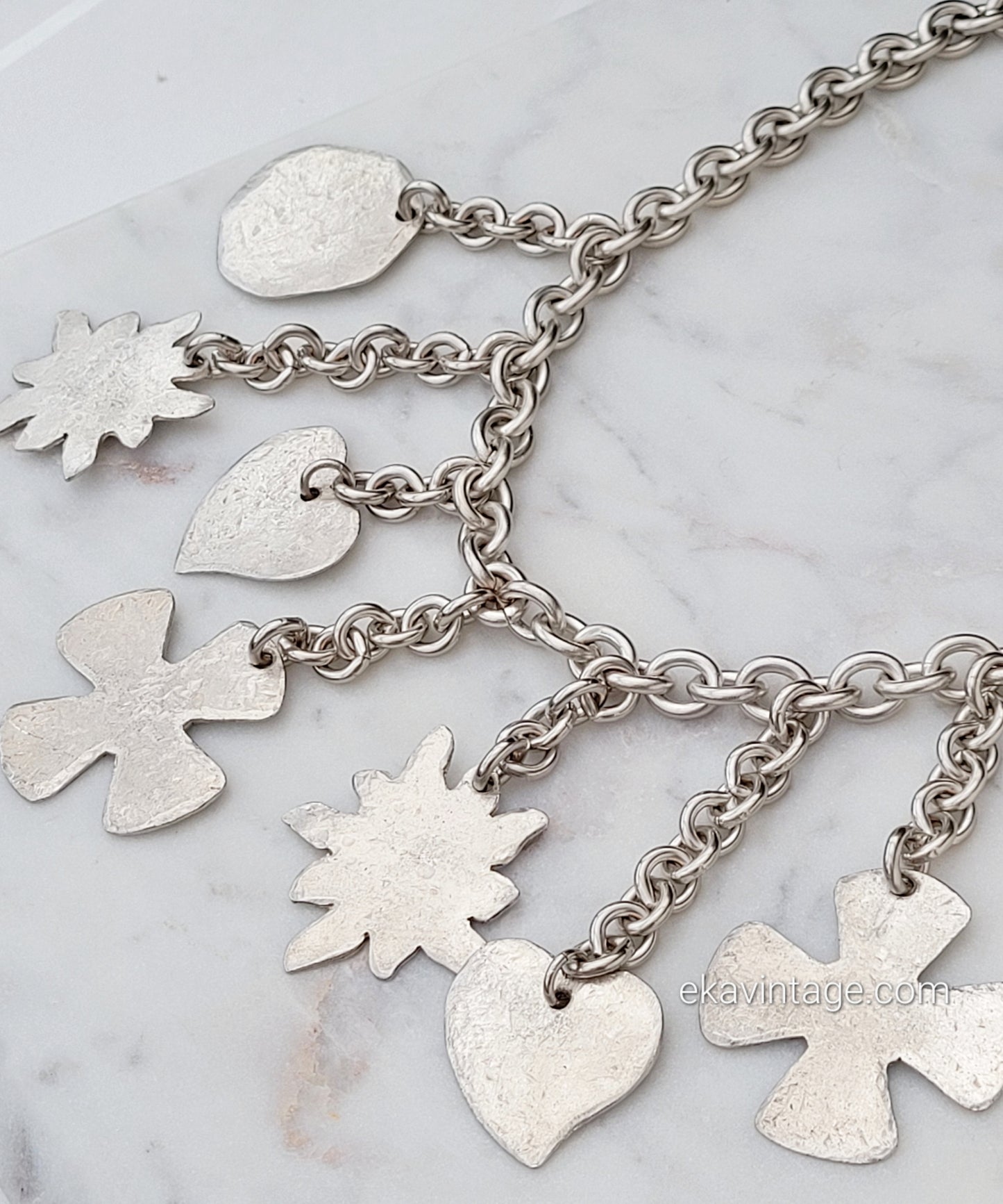 Agatha Paris - Collier vintage sept breloques