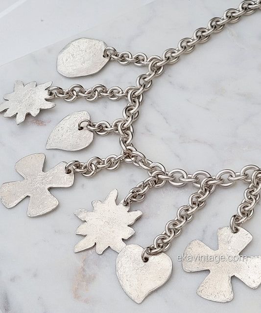 Agatha Paris - Collier vintage sept breloques