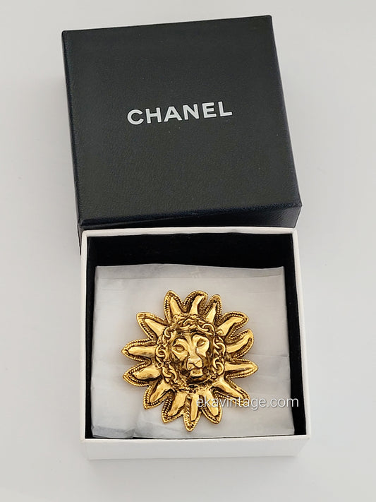 Chanel - Broche vintage Lion