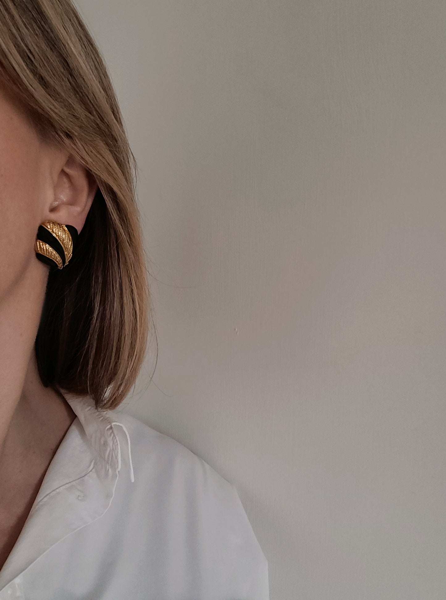 Trifari - Boucles d'oreilles vintage