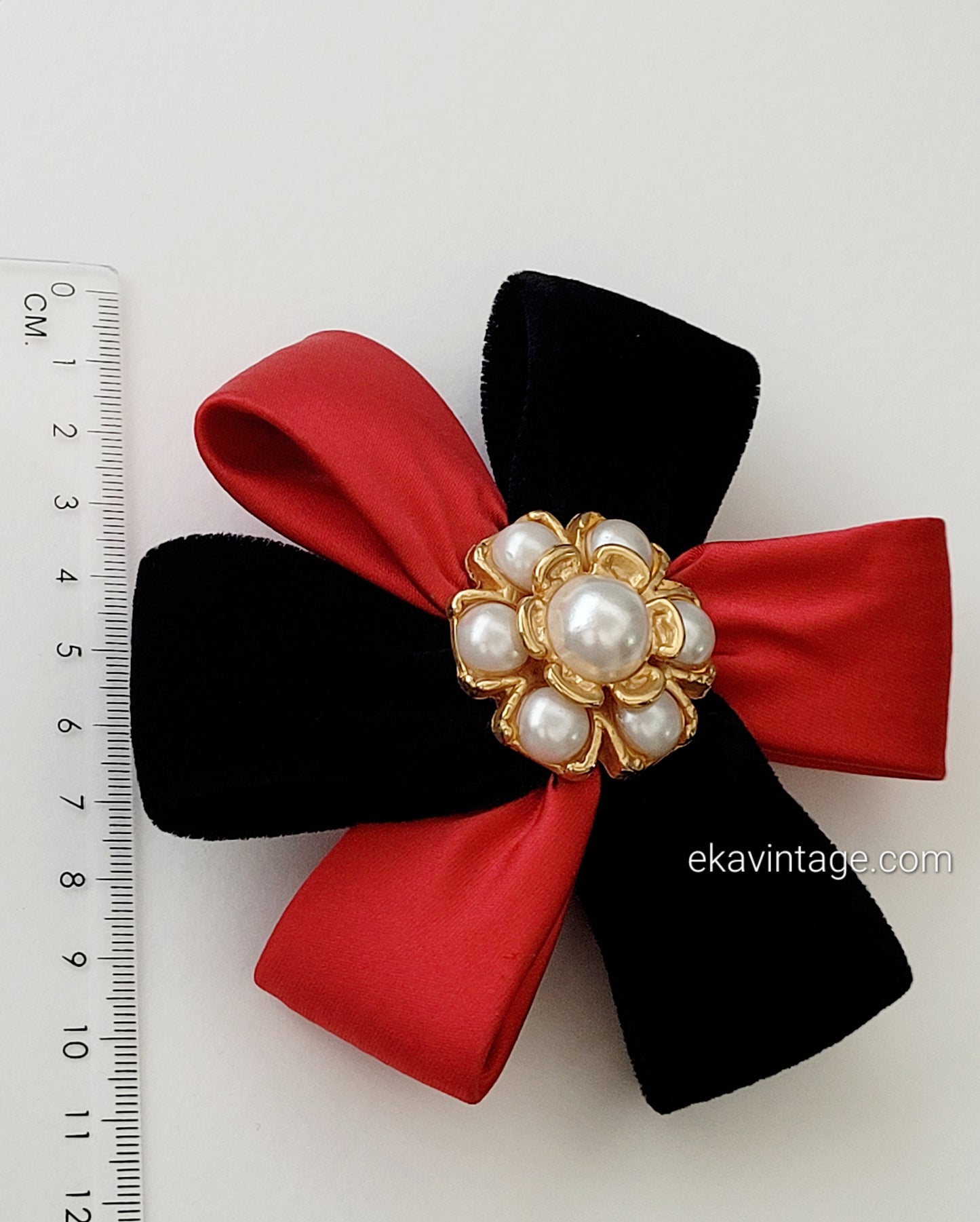 Barrette bijou vintage