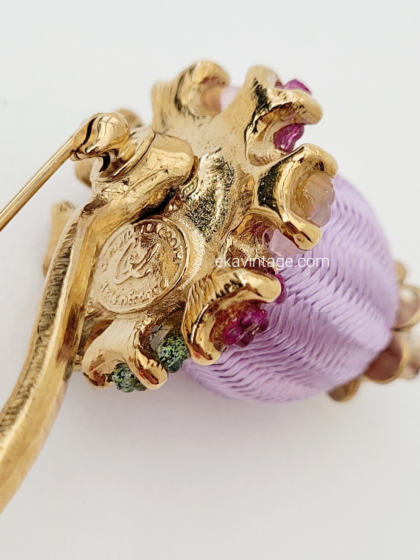 Christian Lacroix-Broche vintage Fleur