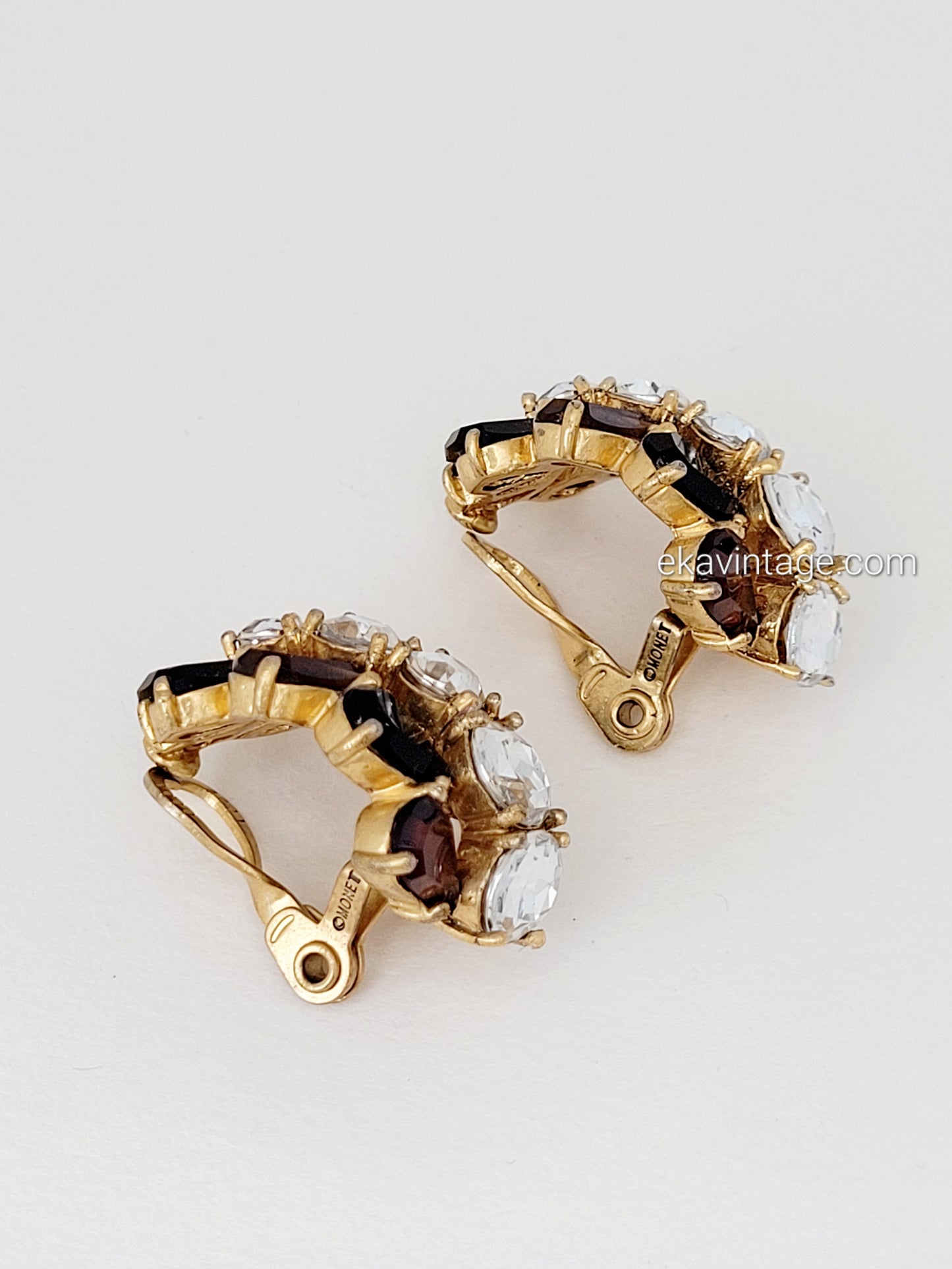 Monet - Boucles d'oreilles vintage