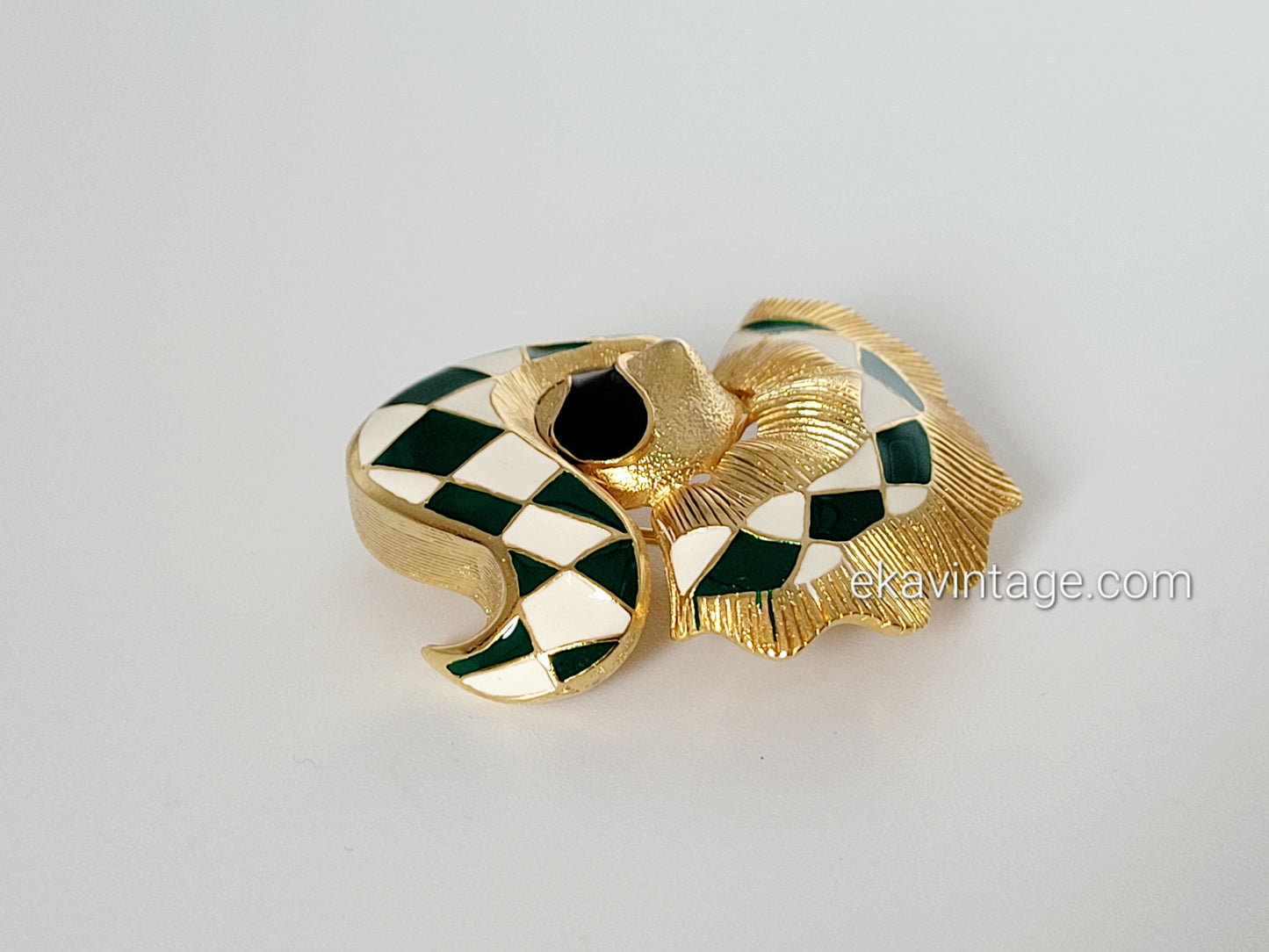 Orena Paris - Broche vintage Arlequin