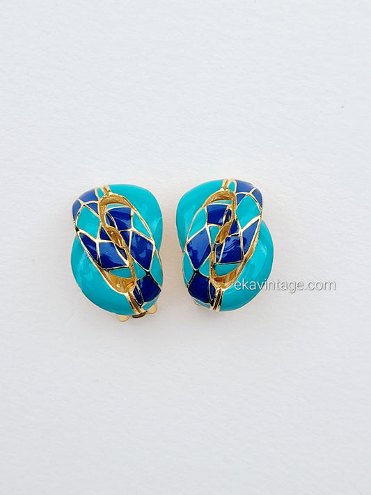 Balenciaga Paris - Boucles d'oreilles vintage