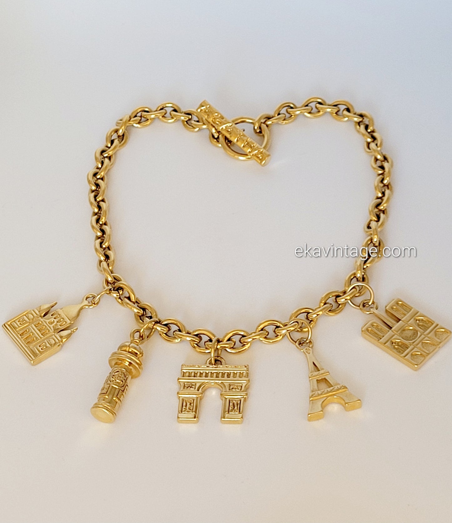 Agatha - Collier cinq breloques Paris