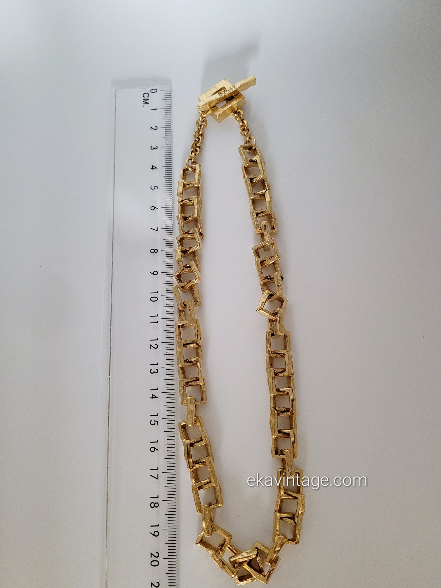 Biche de Bere - Collier vintage doré