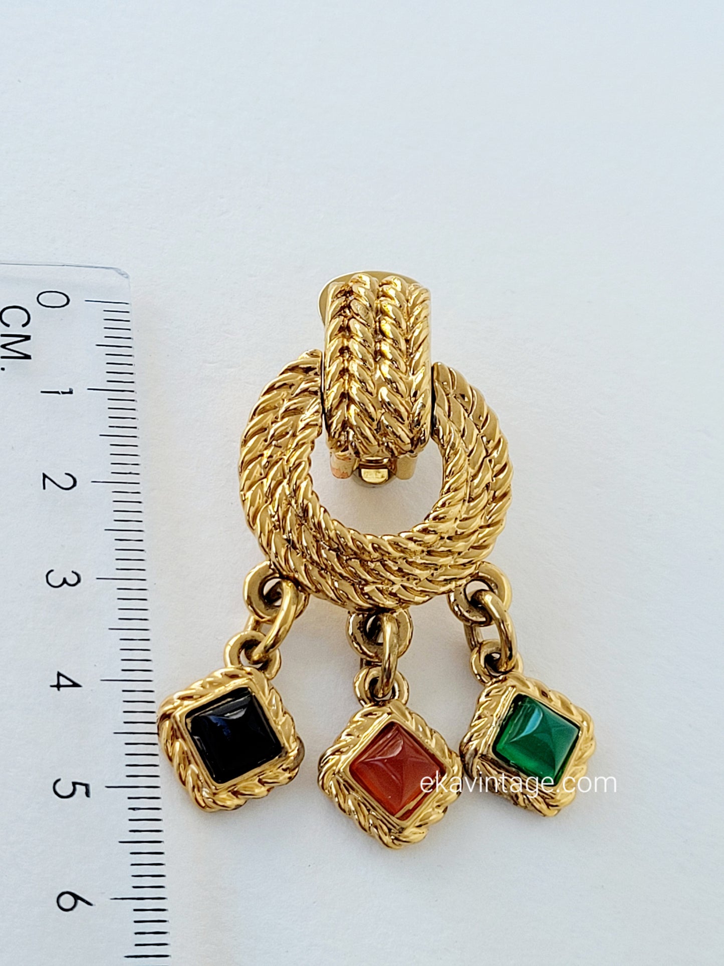 Agatha Paris - Boucles d'oreilles pendantes vintage