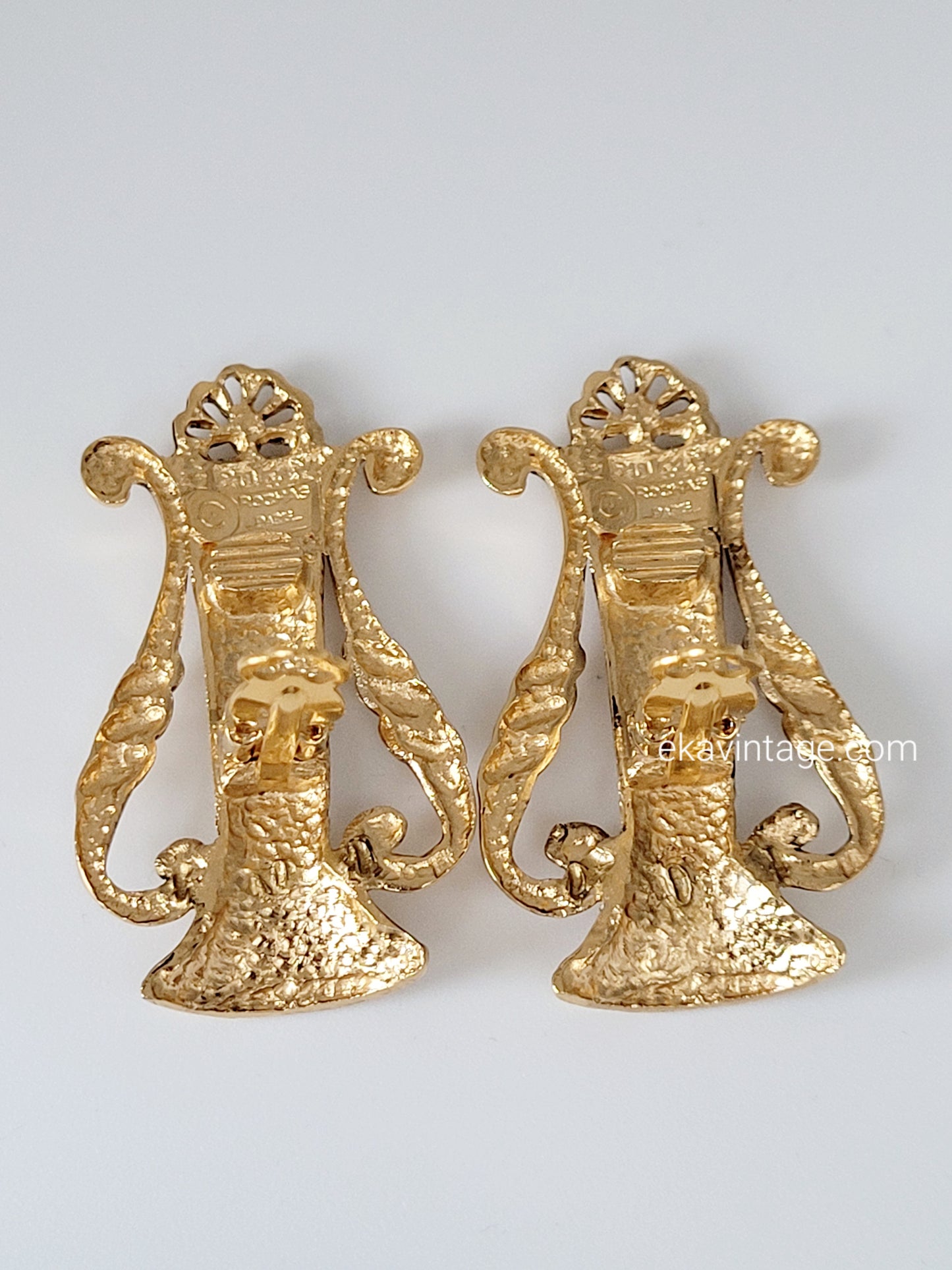 Rochas Paris - Boucles d'oreilles vintage
