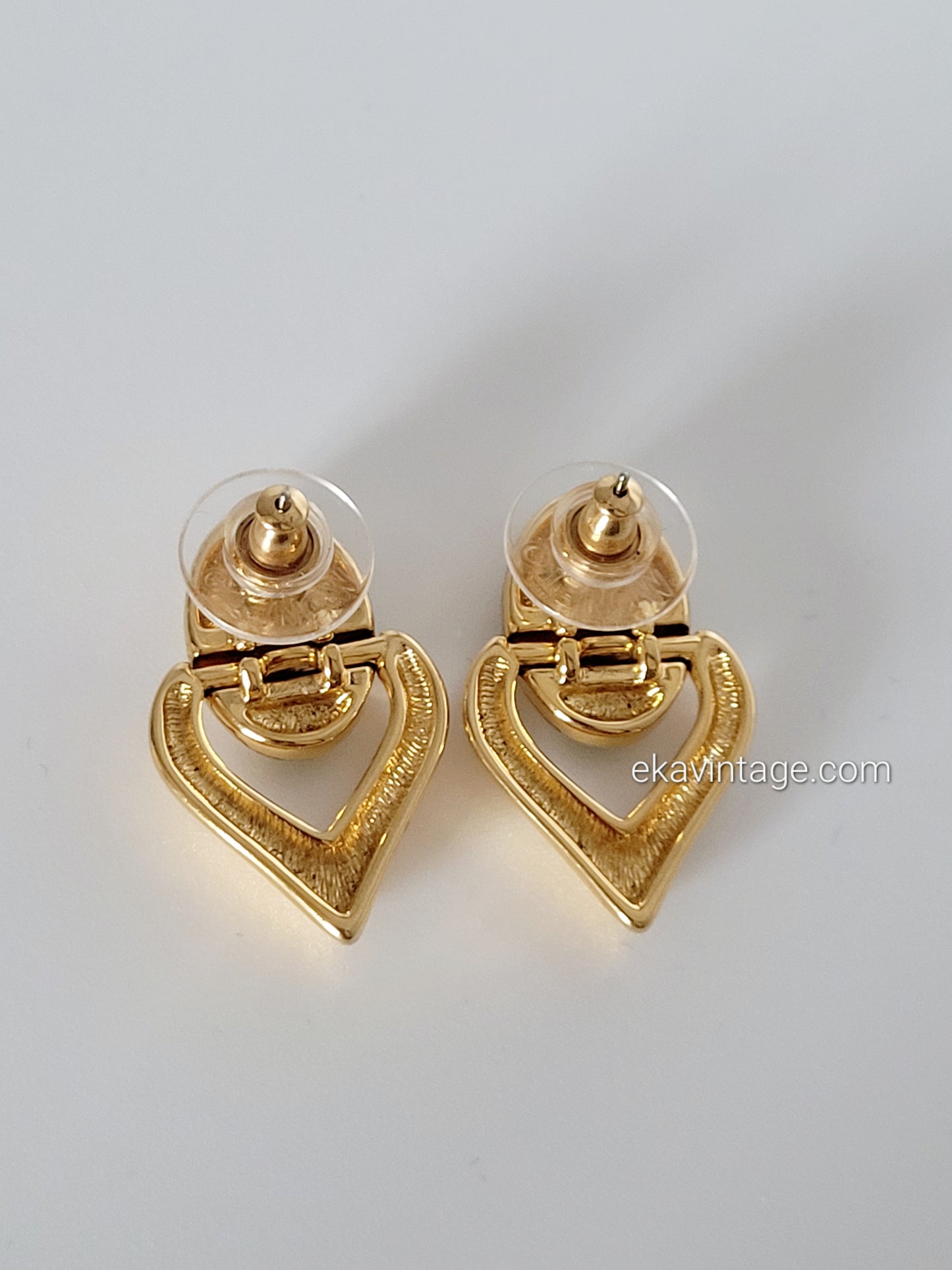 Monet - Boucles d'oreilles vintage