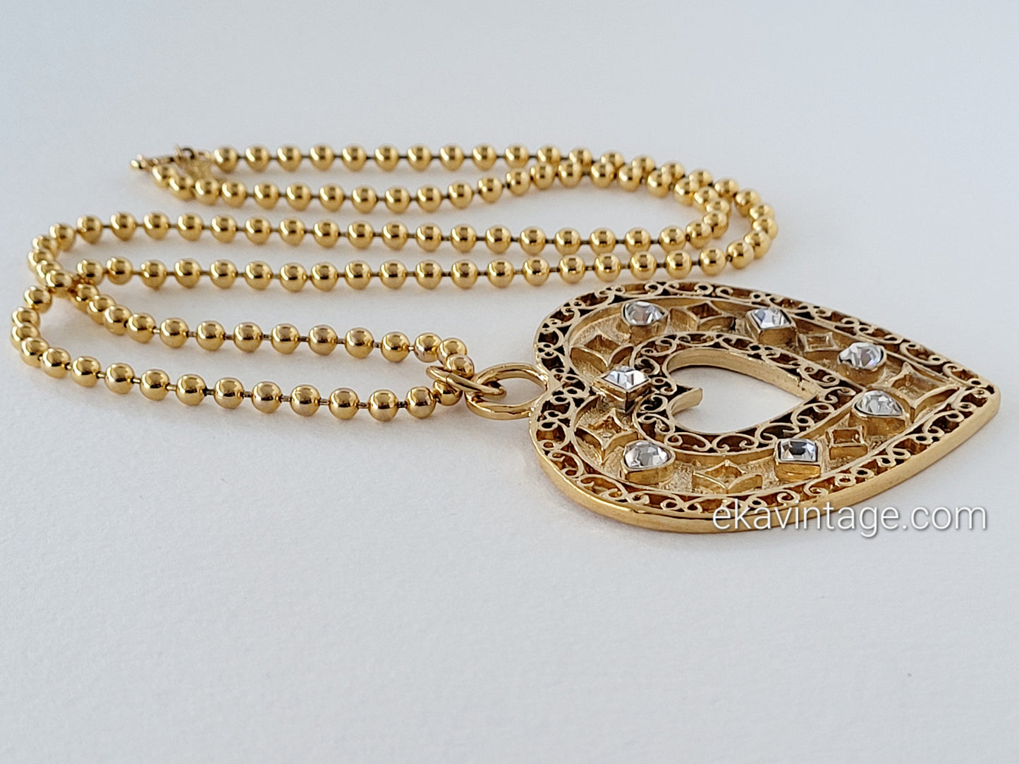 Agatha Paris - Collier vintage Cœur