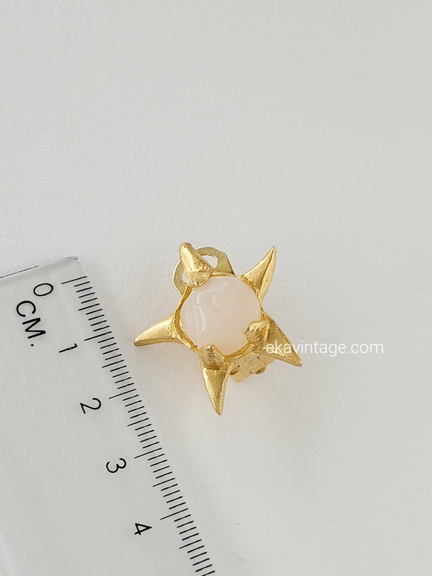 Edouard Rambaud - Boucles d'oreilles vintage Étoile