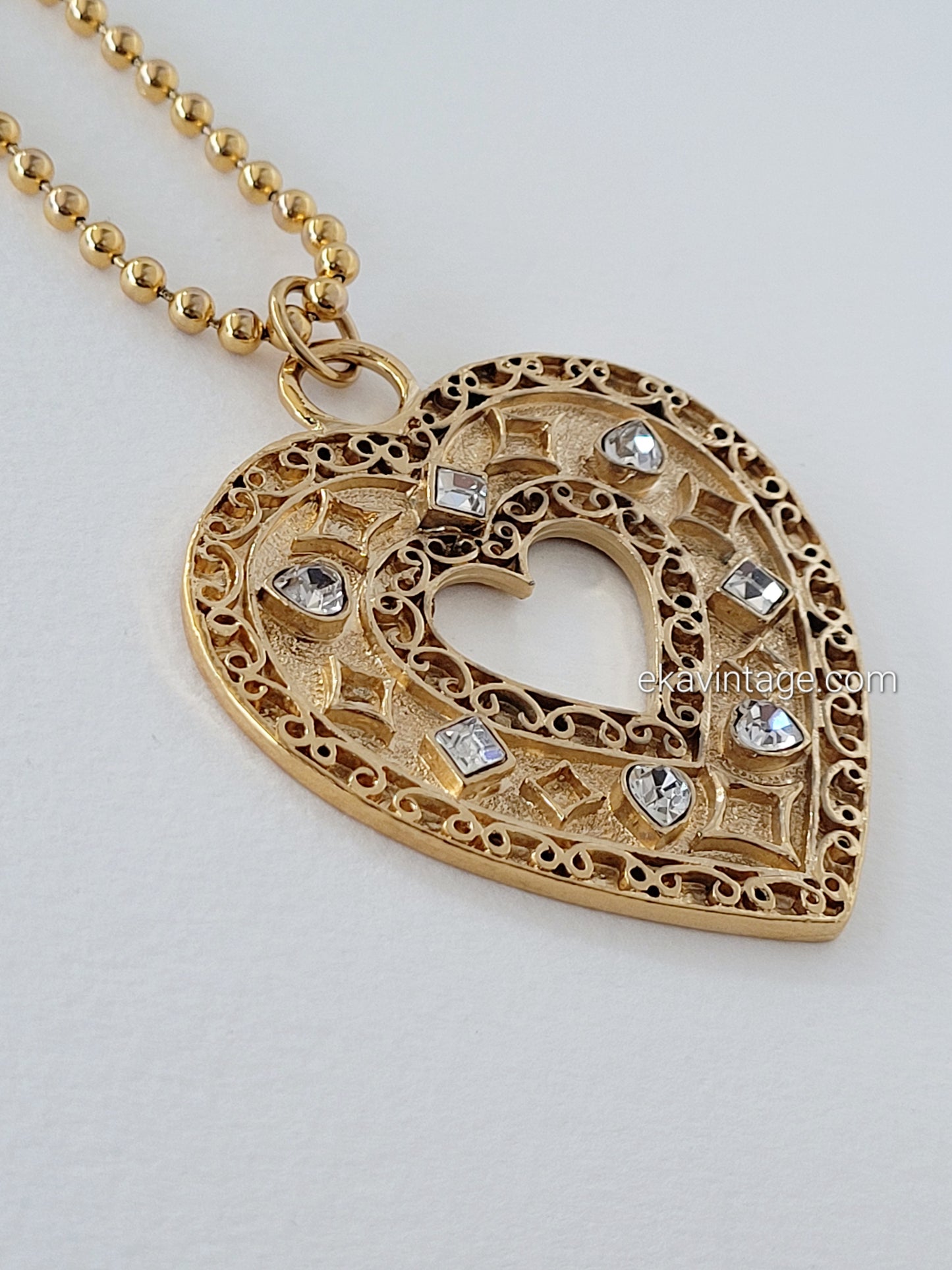 Agatha Paris - Collier vintage Cœur