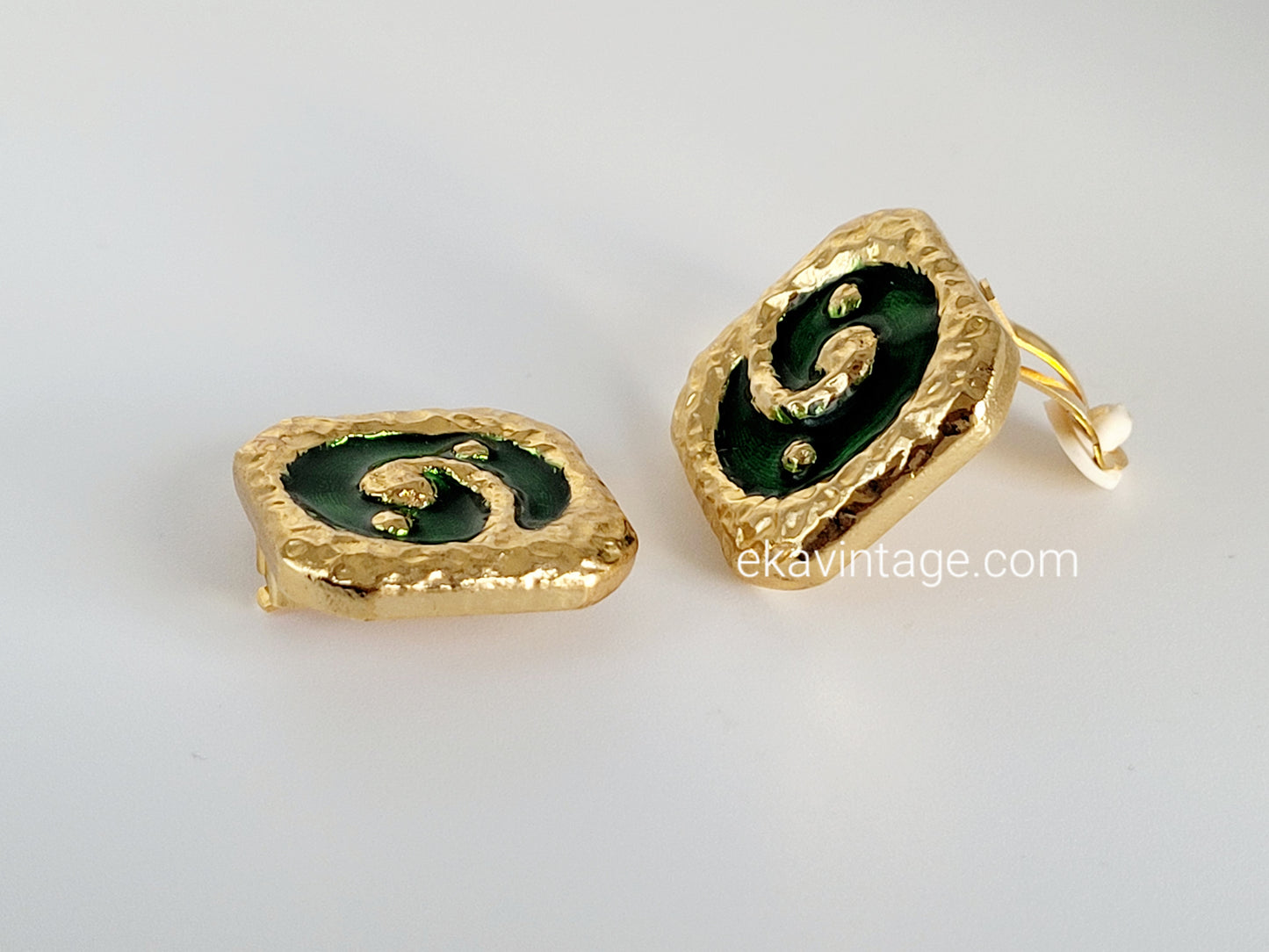 Louis Féraud - Boucles d'oreilles vintage