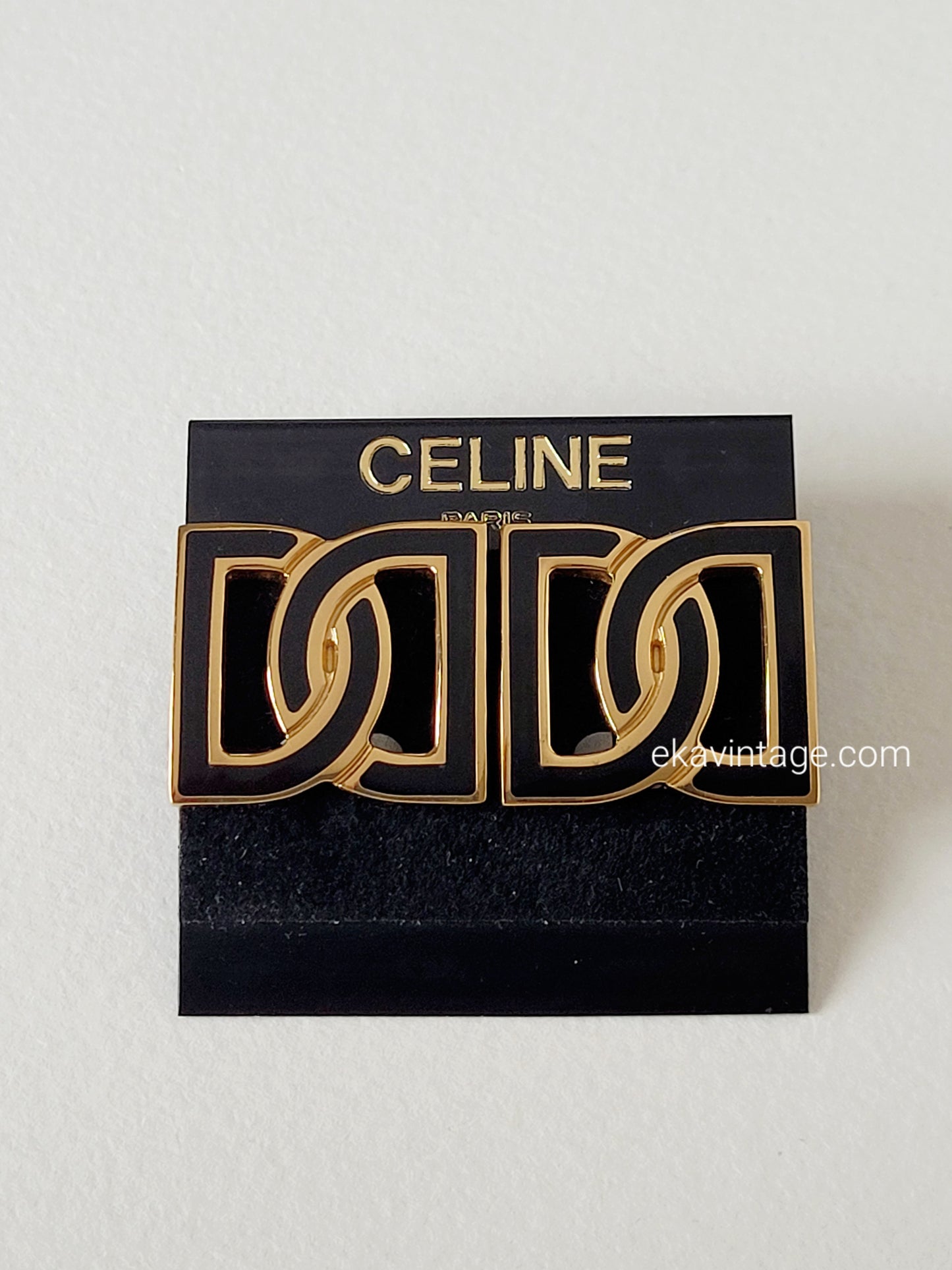 Céline Paris - Boucles d'oreilles vintage