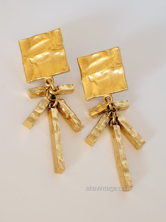 Biche de Bere - Boucles d'oreilles vintage