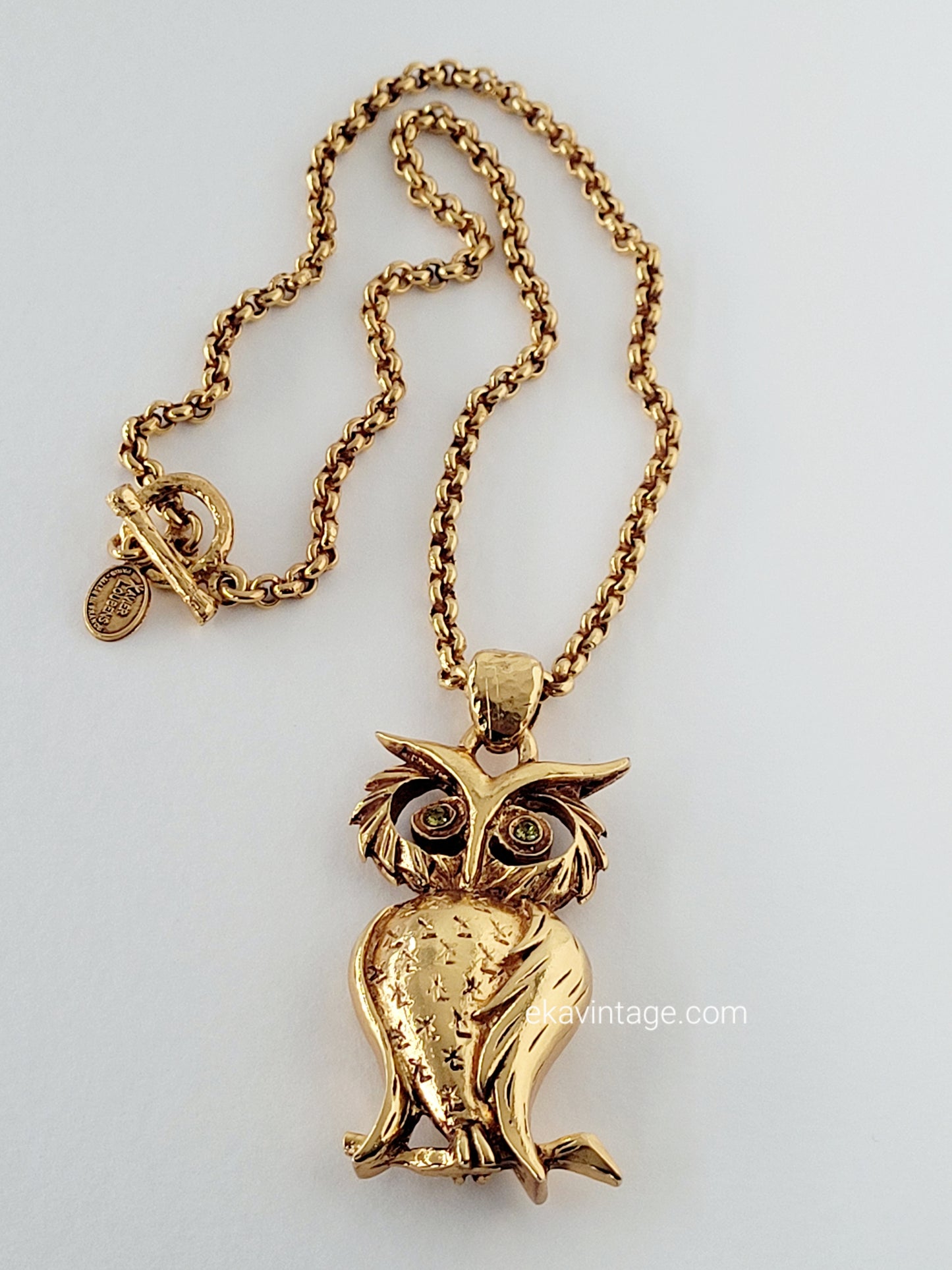 Xavier Loubens Paris - Collier vintage Hibou