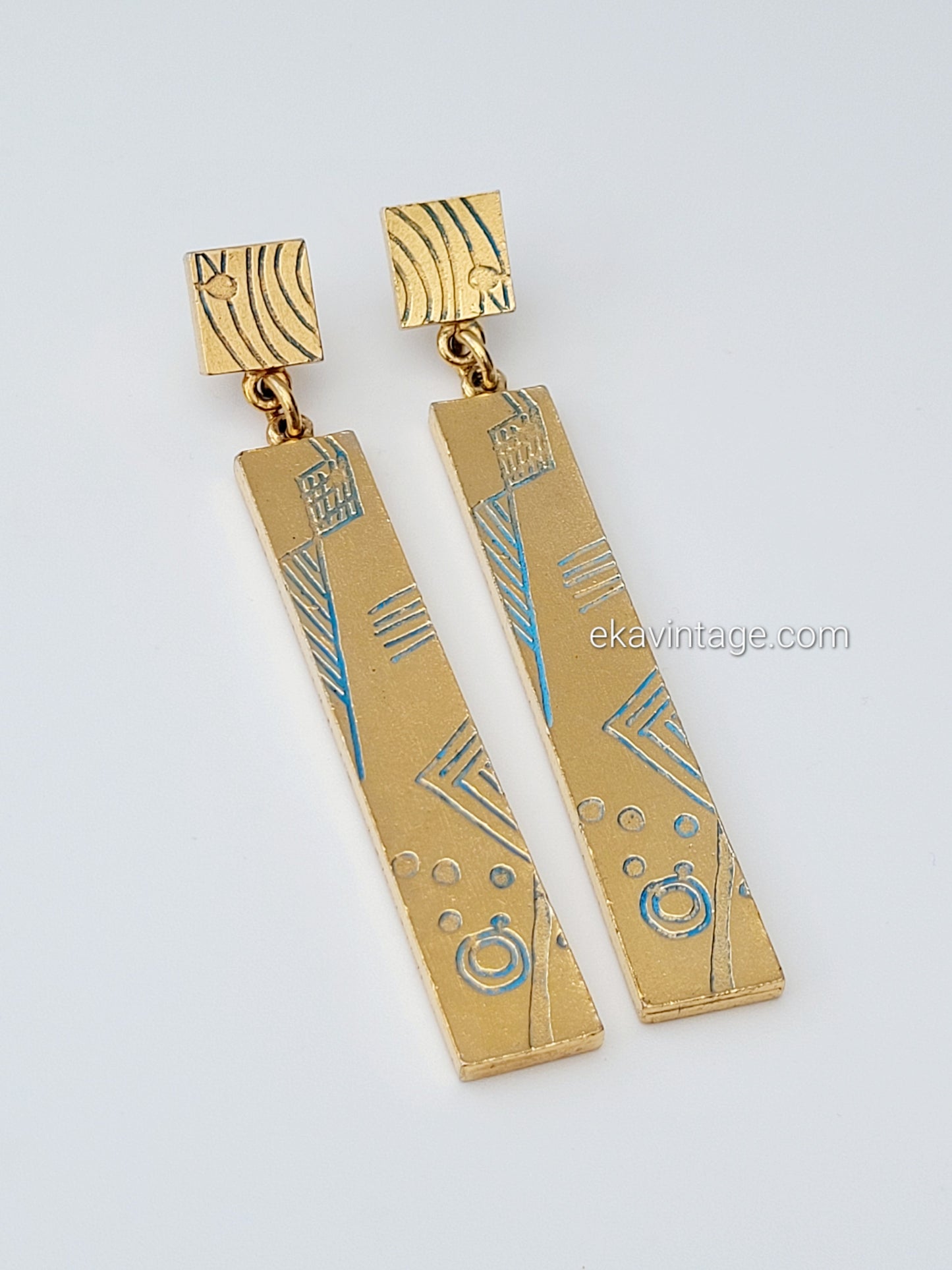 Biche de Bere - Boucles d'oreilles vintage