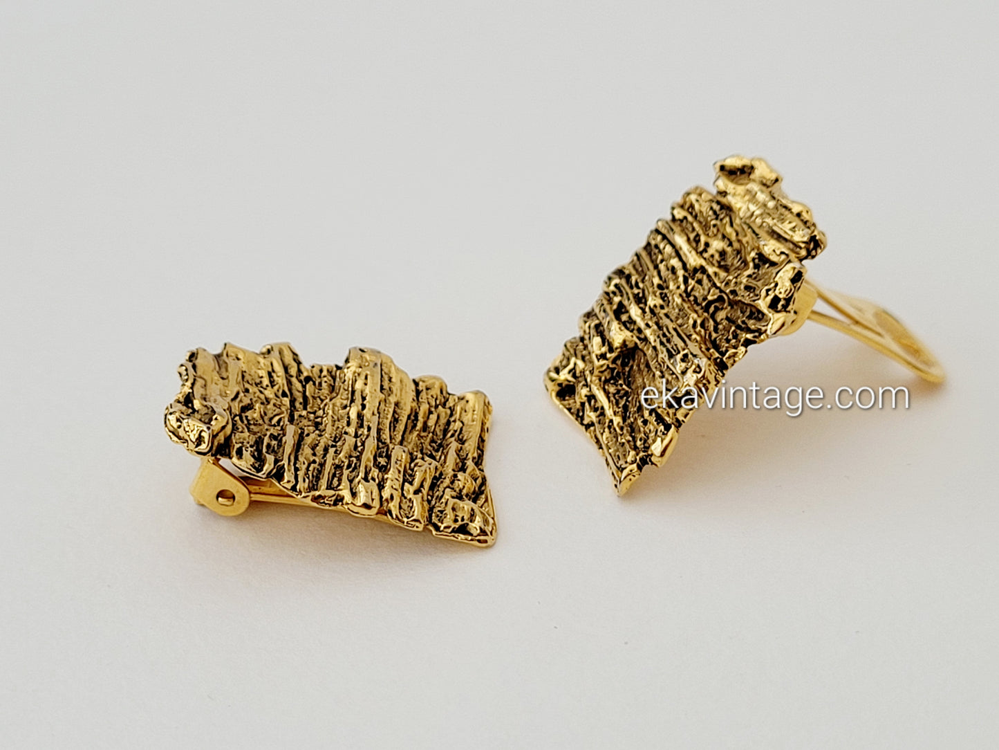 Charles Duret - Boucles d'oreilles vintage