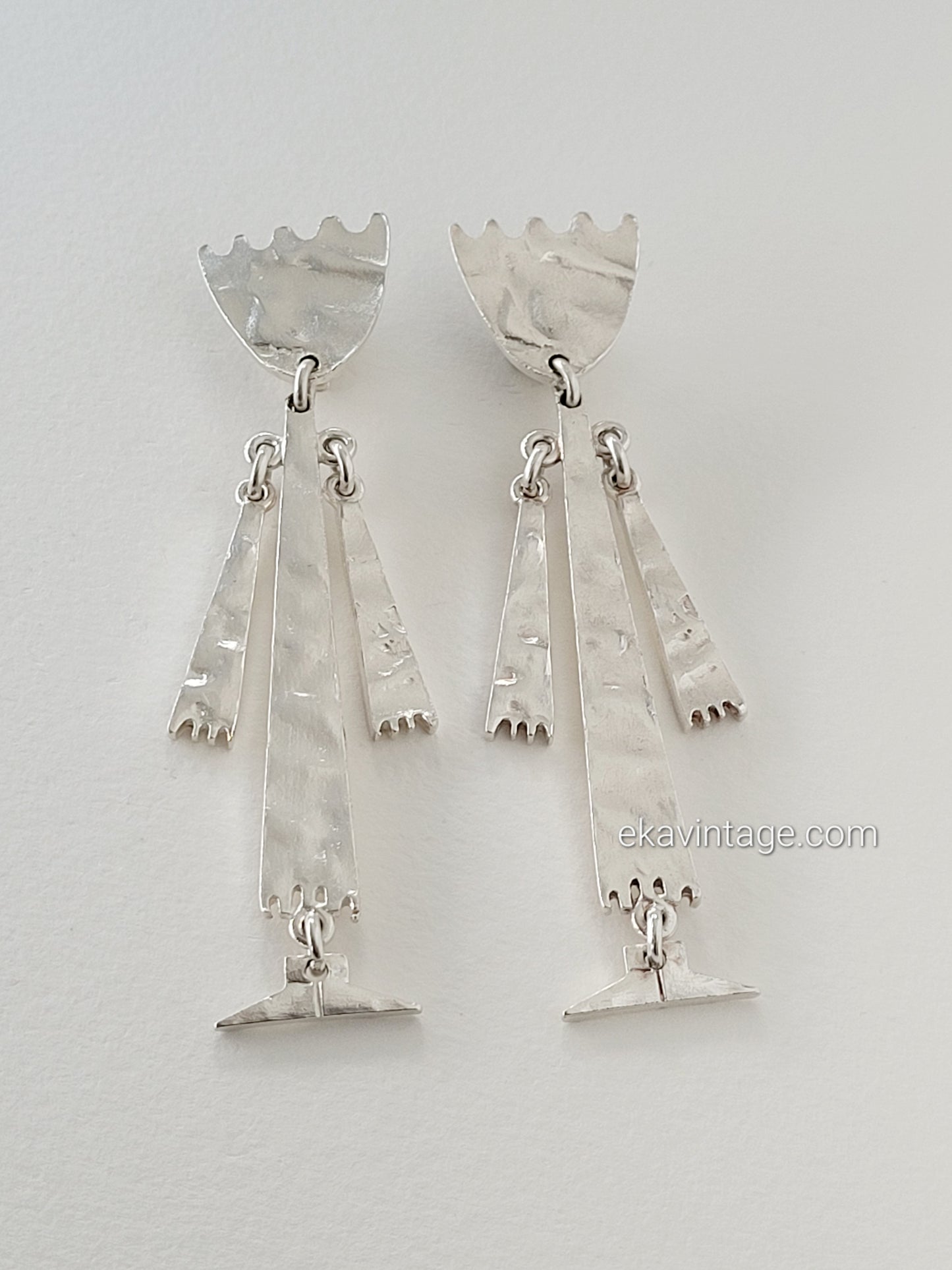 Biche de Bere - Boucles d'oreilles pendantes vintage