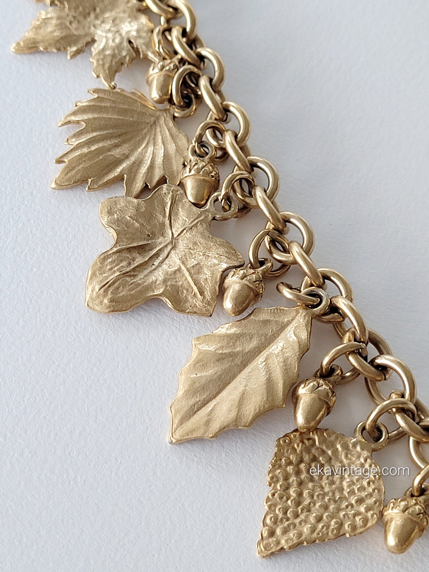 Agatha Paris-Bracelet vintage- feuilles