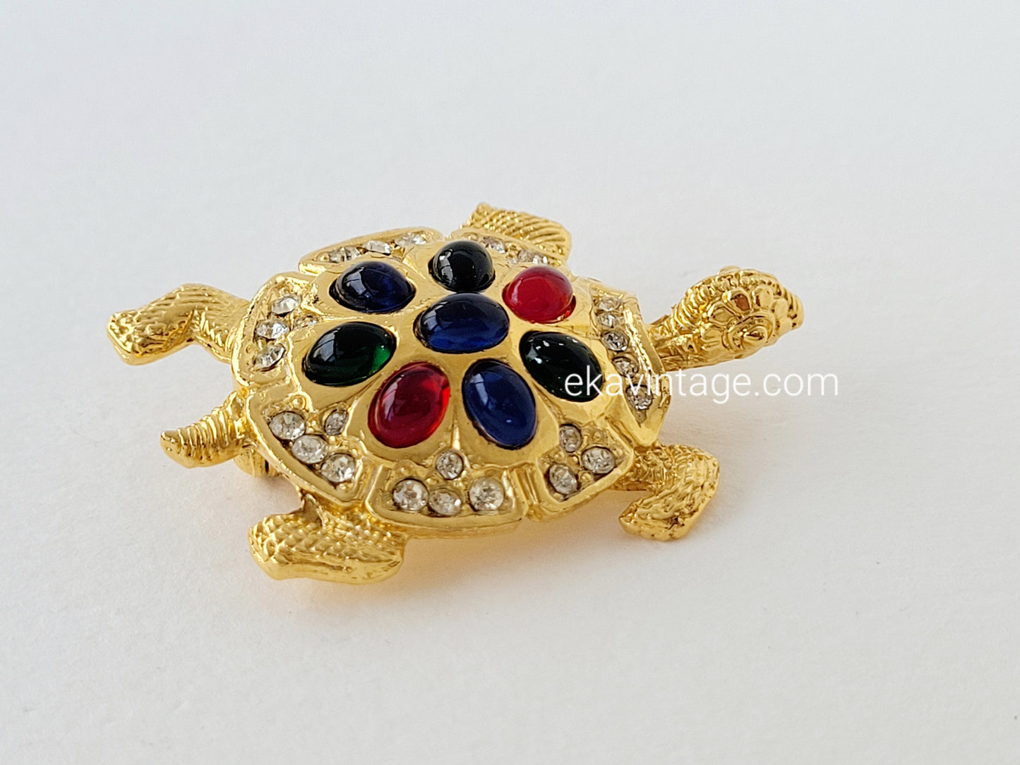 Broche vintage - Tortue