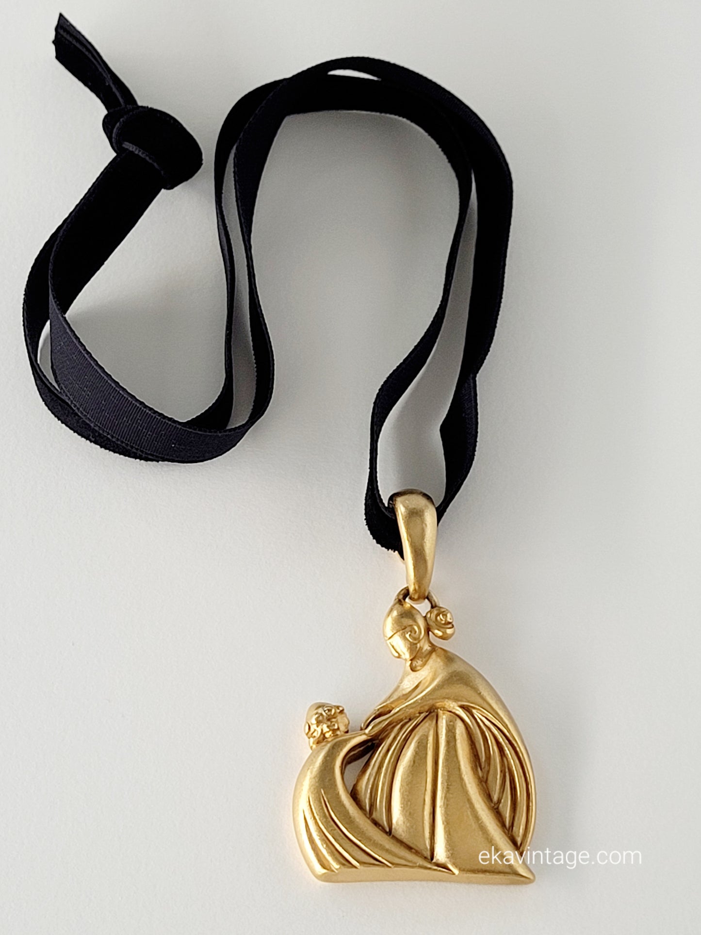 Lanvin - Pendentif vintage - Mère et fille