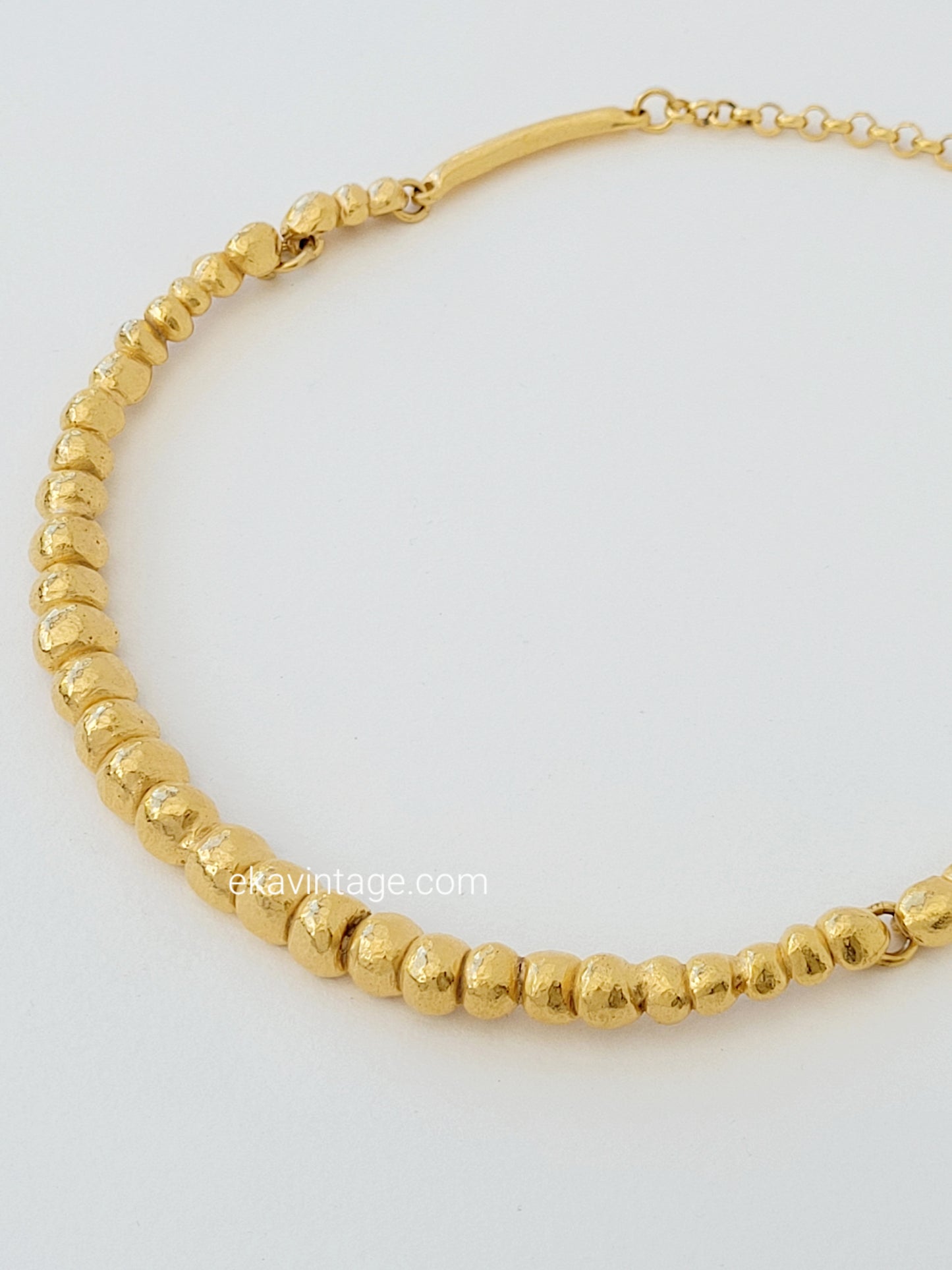 Il était une fois - Collier vintage doré