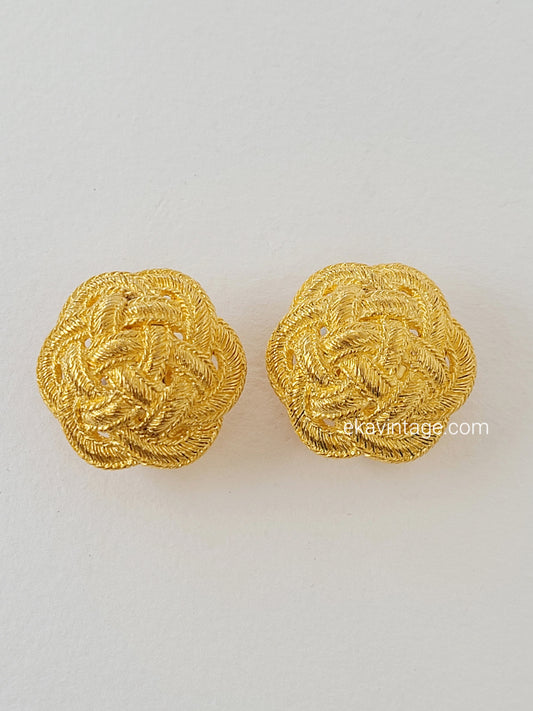 Ungaro Paris - Boucles d'oreilles vintage