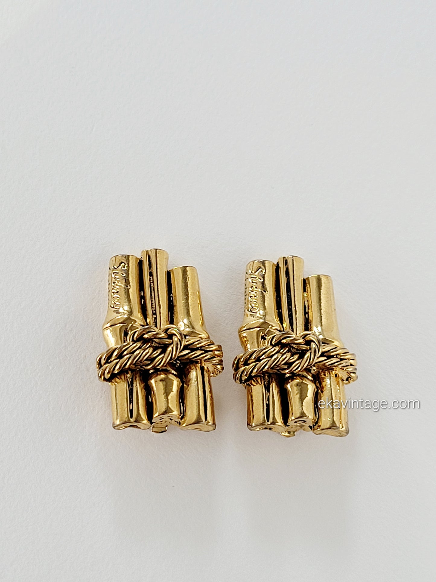 Sydney Carron-Boucles d'oreilles vintage