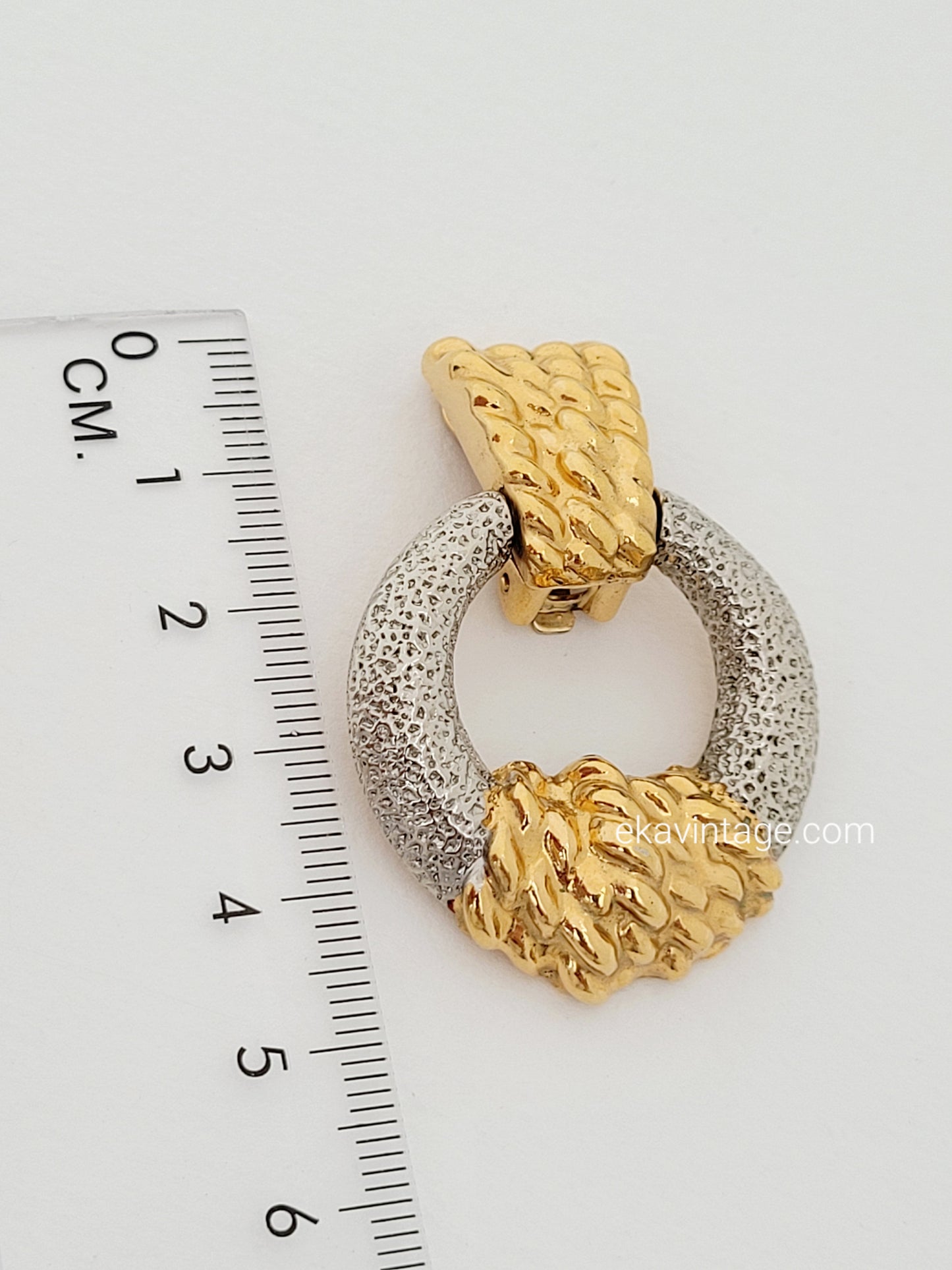Paco Rabanne - Boucles d'oreilles pendantes