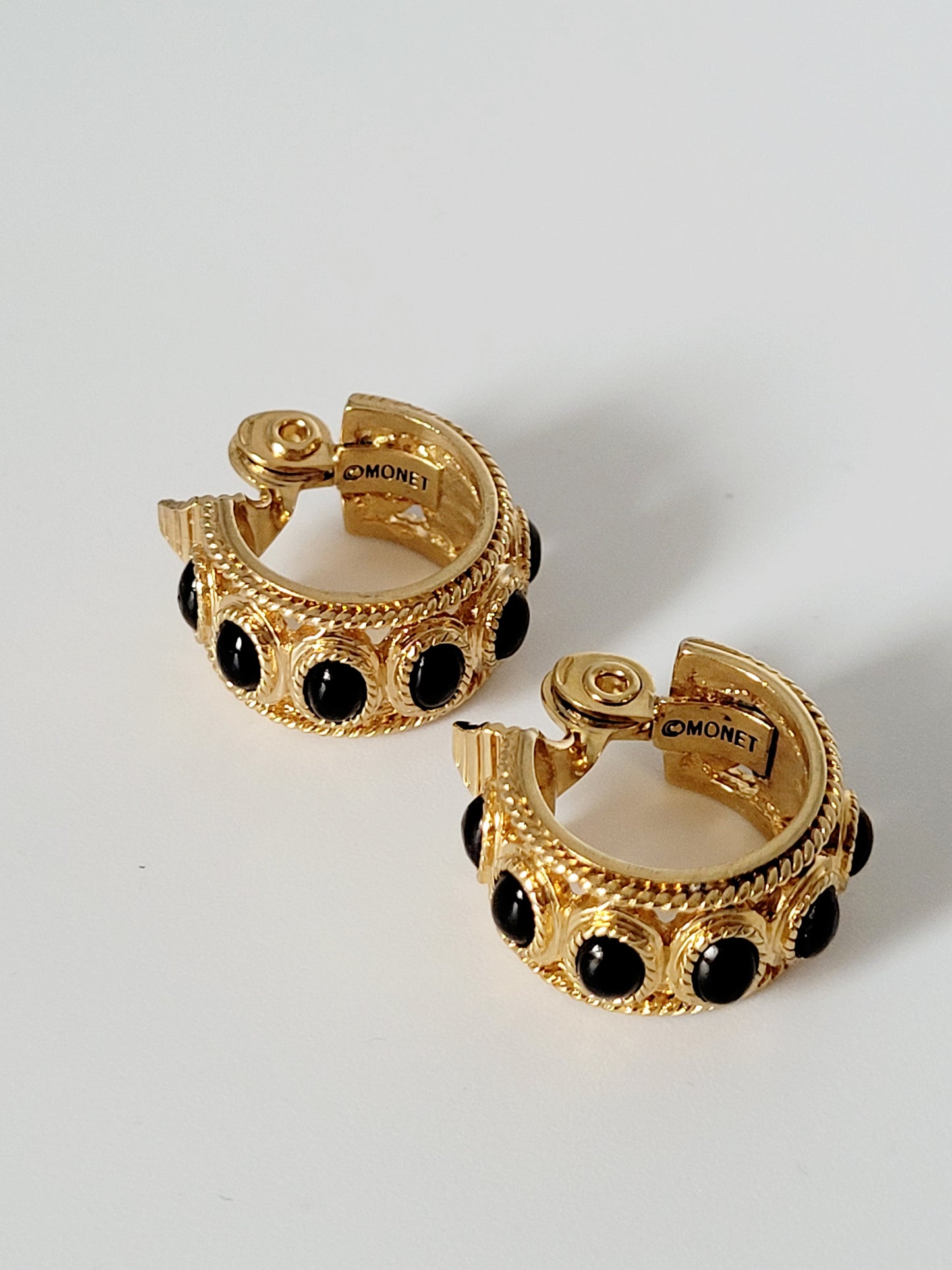 Monet - Boucles d'oreilles vintage