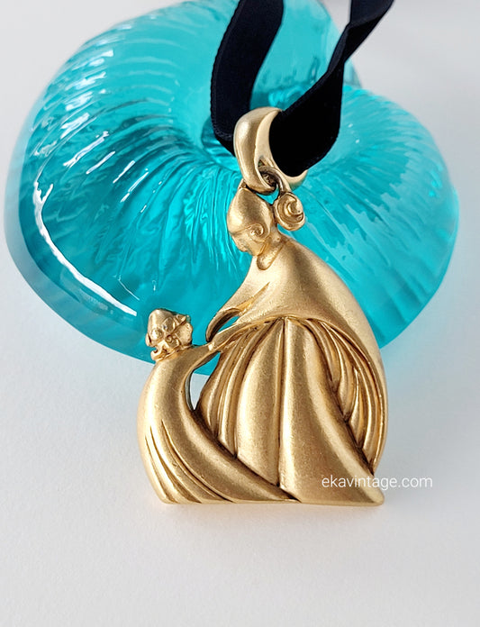 Lanvin - Vintage pendant - Mother and daughter